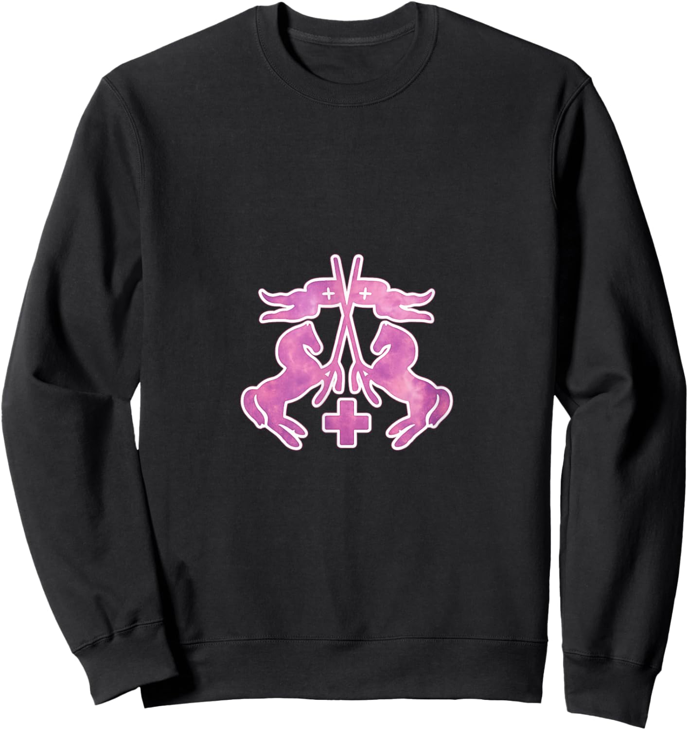 2hollis Galaxy Sweatshirt - Sweatshirt | Black