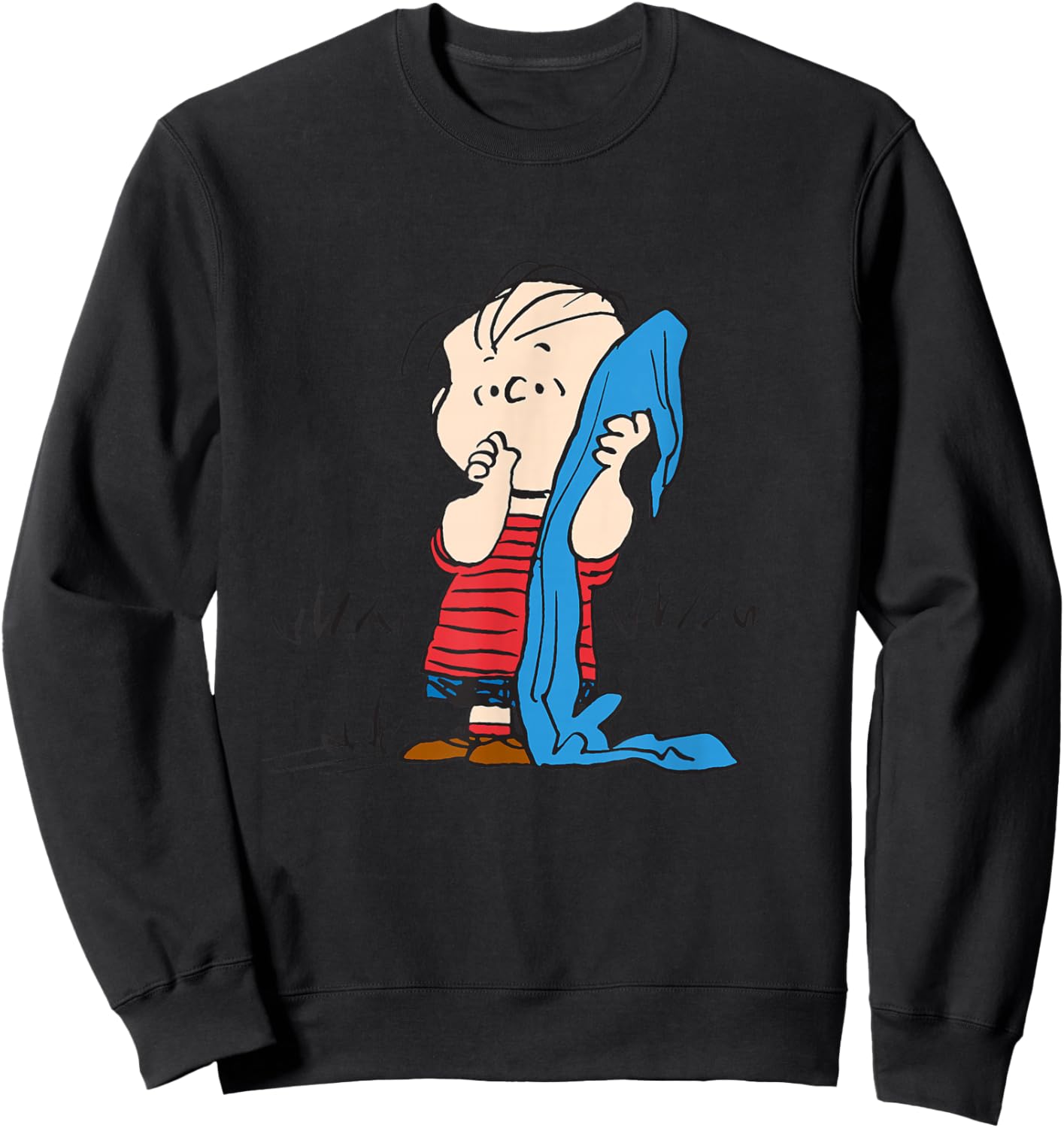 Peanuts Linus Van Pelt Sweatshirt - Sweatshirt | Black