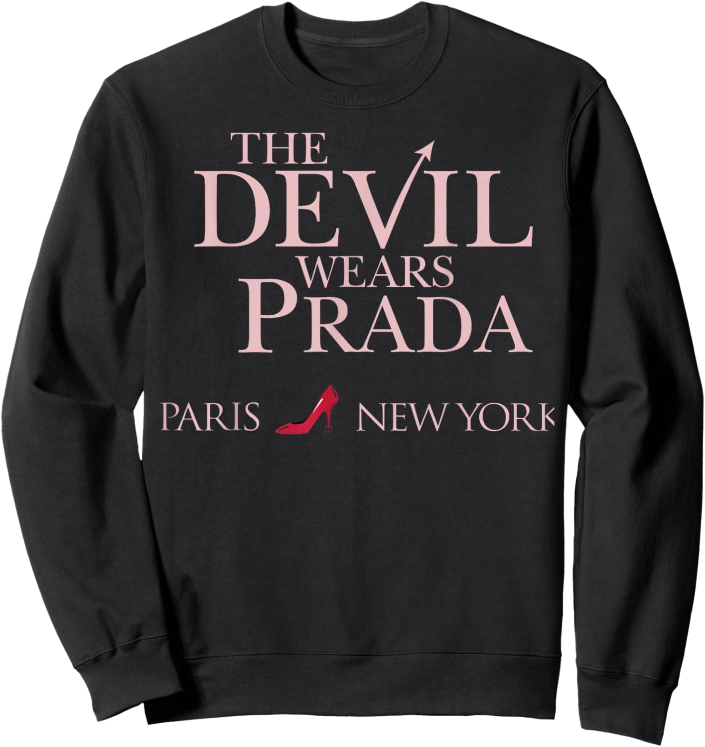 Devil Wears Prada Paris NY Sweatshirt - Sweatshirt | Black