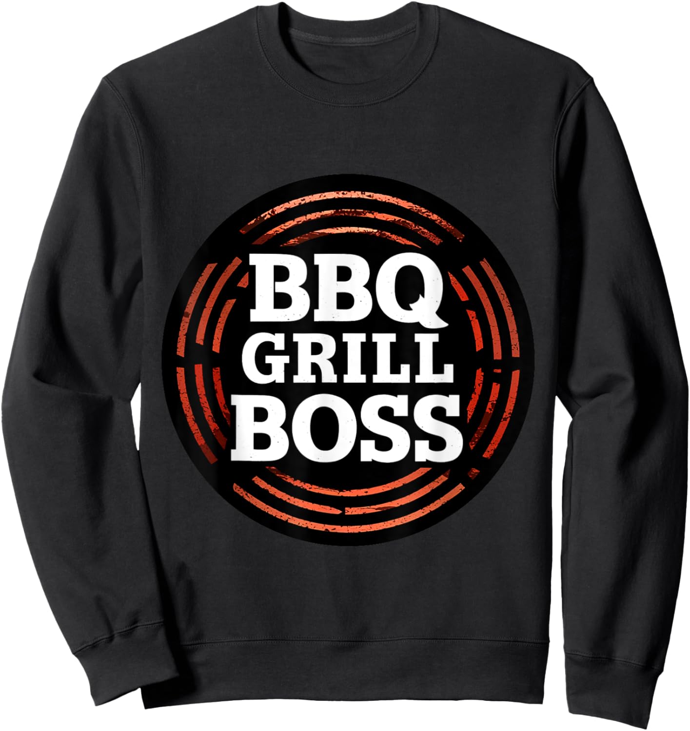 Barbecue BBQ Grill Boss Steak, Smoker, Chicken, Pork Sweatshirt - Sweatshirt | Black