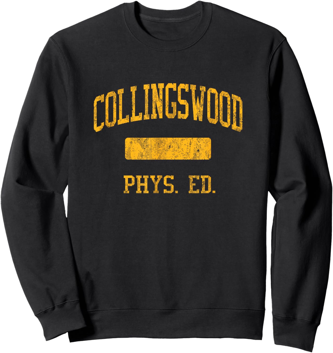 Collingswood High School HS Collingswood NJ PHYS Ed Sweatshirt - Sweatshirt | Black