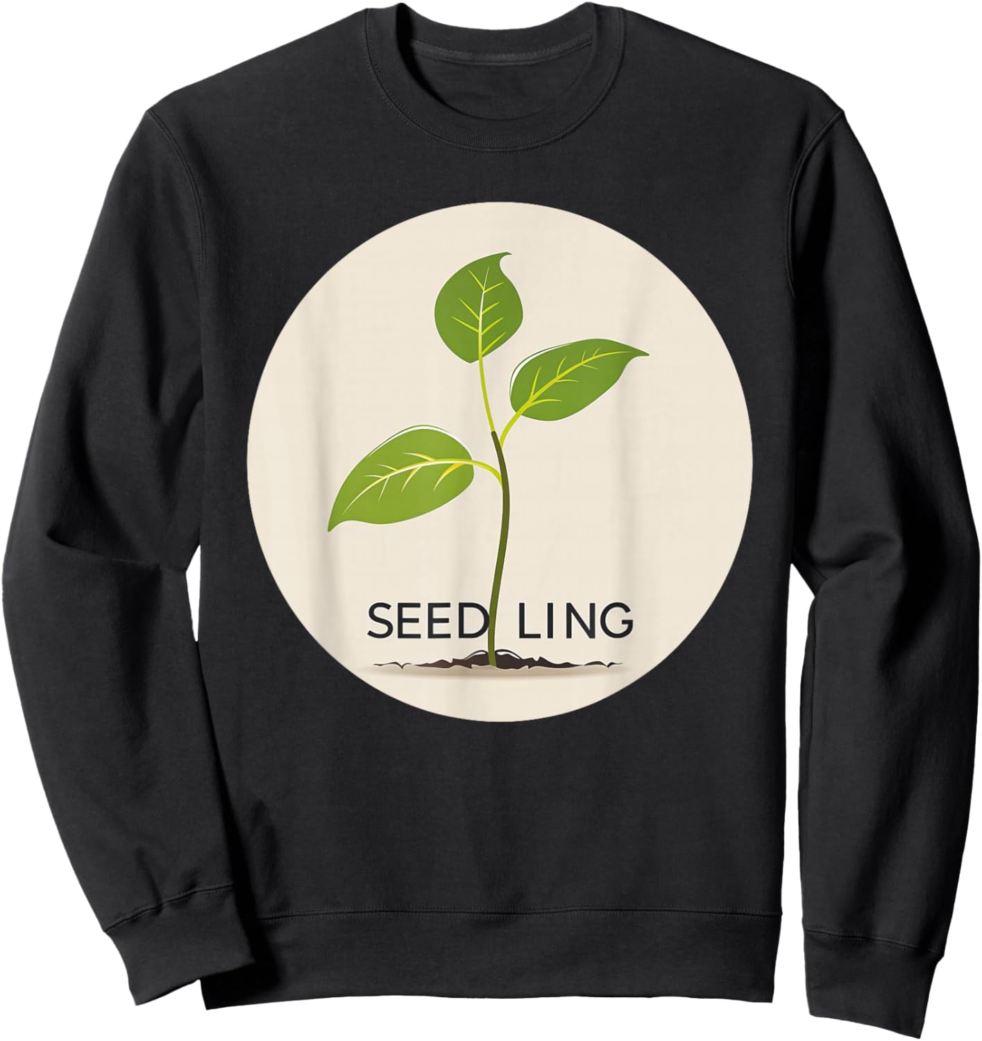 Nice Seedling Costume for Boys and Girls Sweatshirt - Sweatshirt | Black