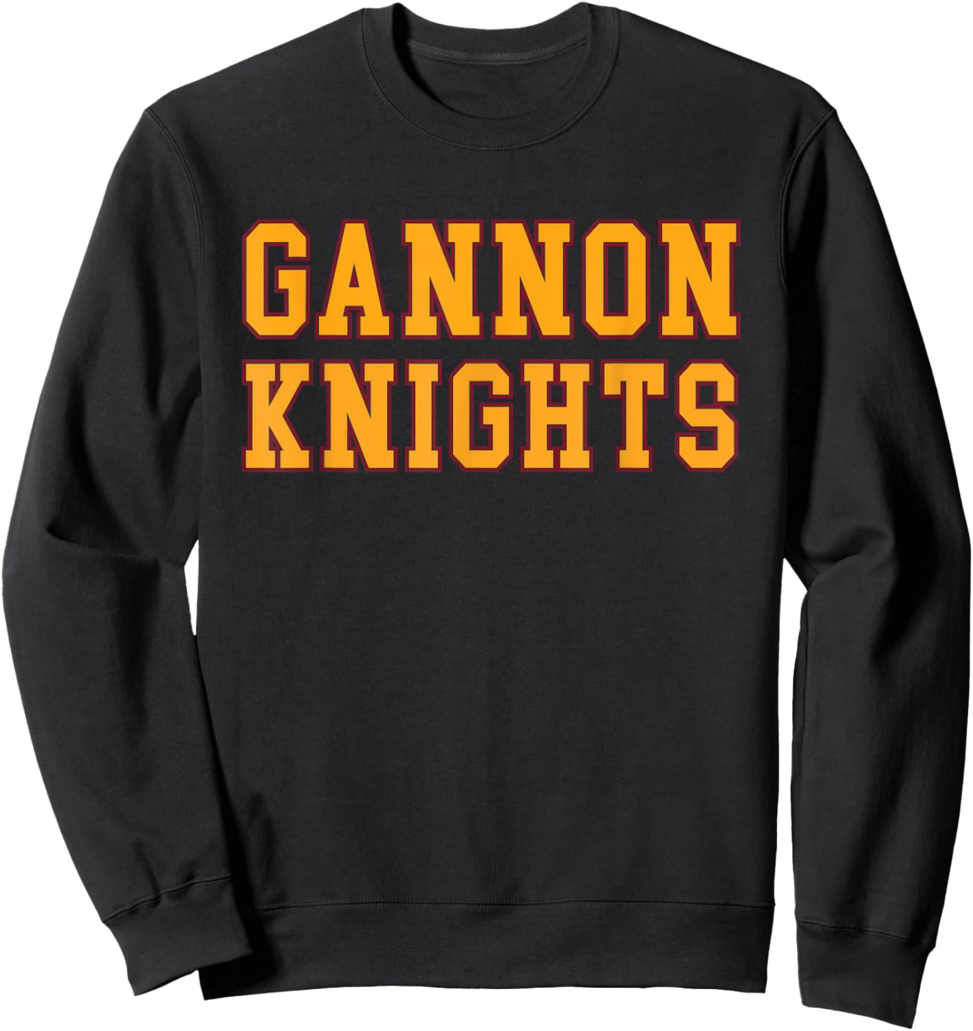 Gannon University Knights Retro Men Women Boys Girls Sweatshirt - Sweatshirt | Black