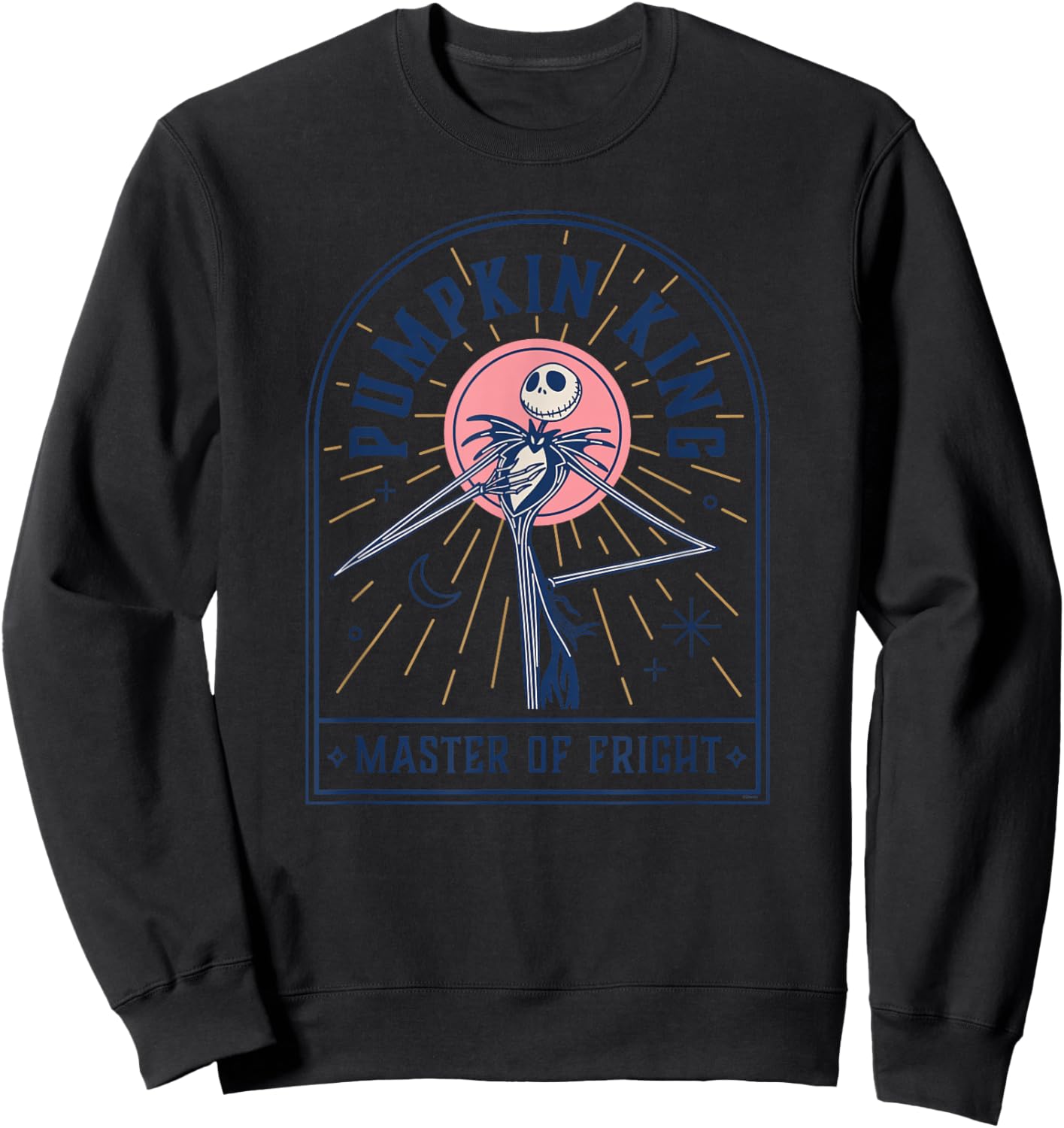 Disney The Nightmare Before Christmas Pumpkin King Mystic Sweatshirt - Sweatshirt | Black