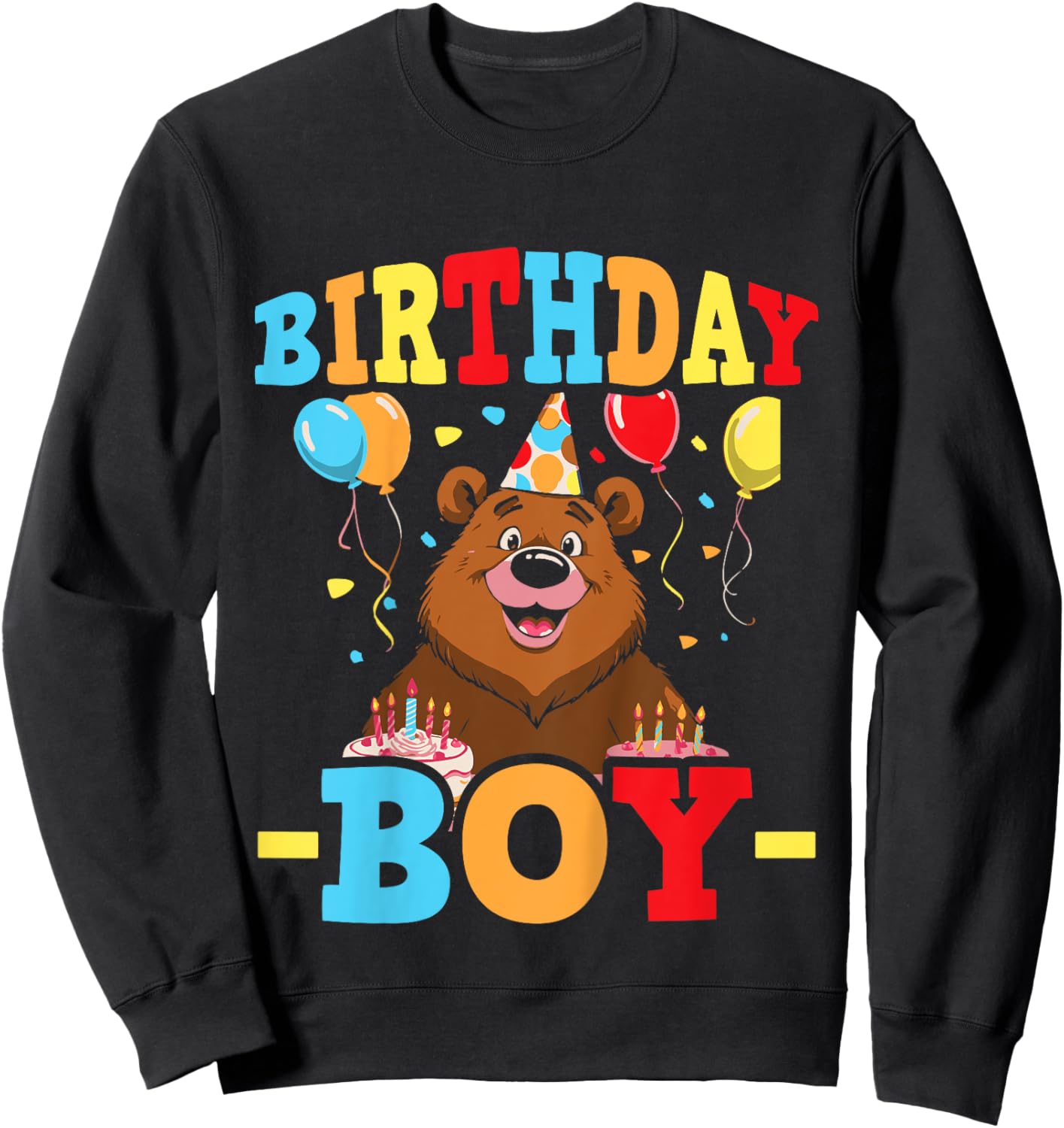 Kids Birthday Boy Lemming Outfit for Gamers and Animal Lovers Sweatshirt - Sweatshirt | Black