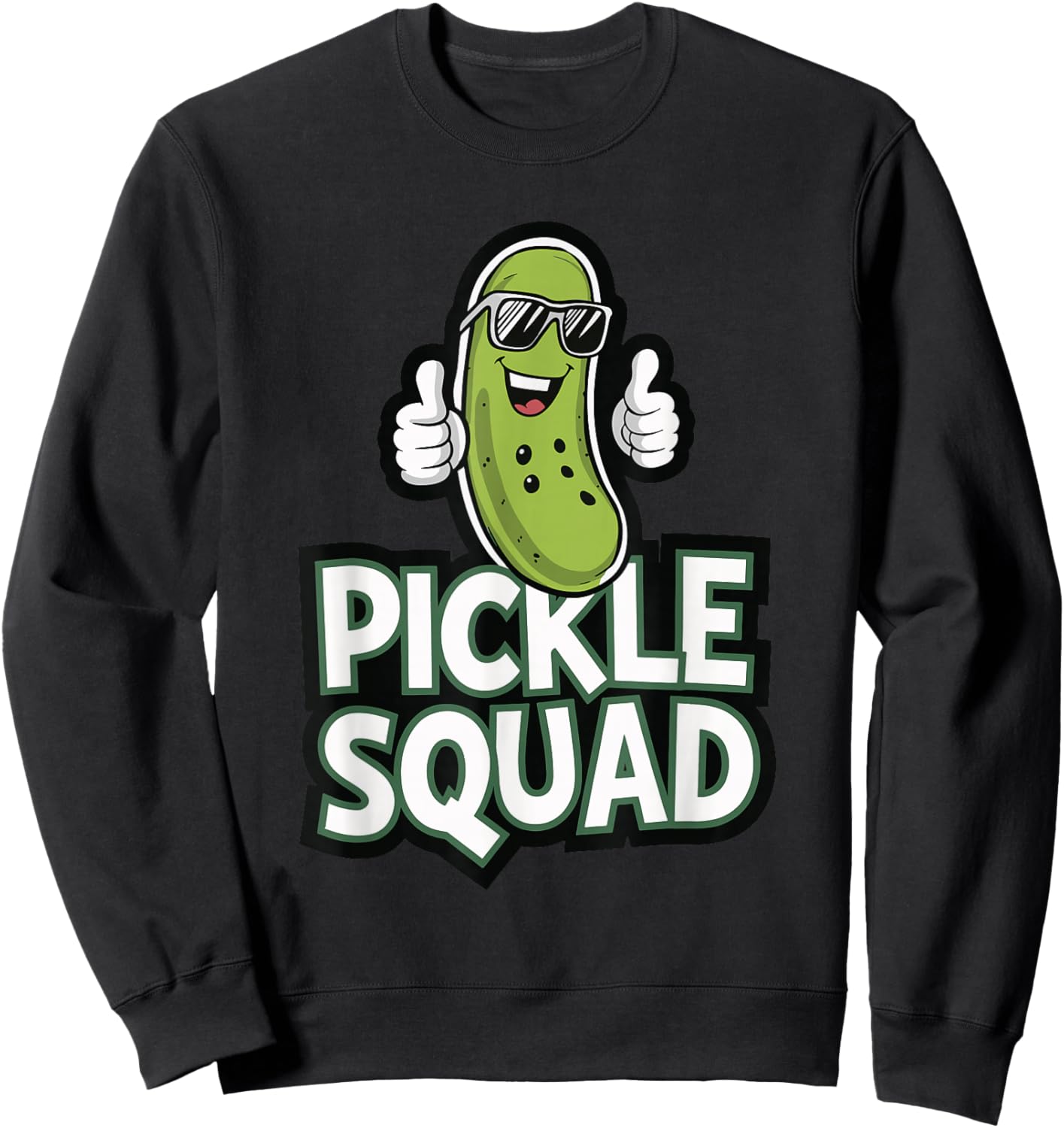 Pickle Squad Sweatshirt - Sweatshirt | Black