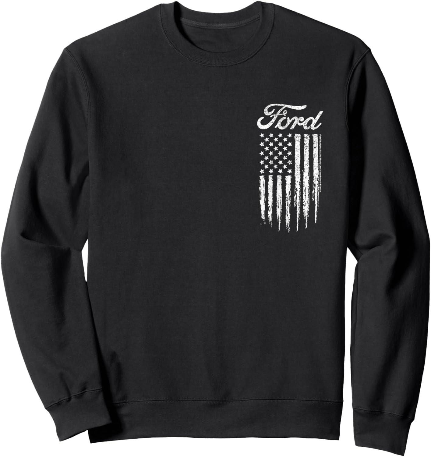 Ford -Americana Logo Sweatshirt - Sweatshirt | Black