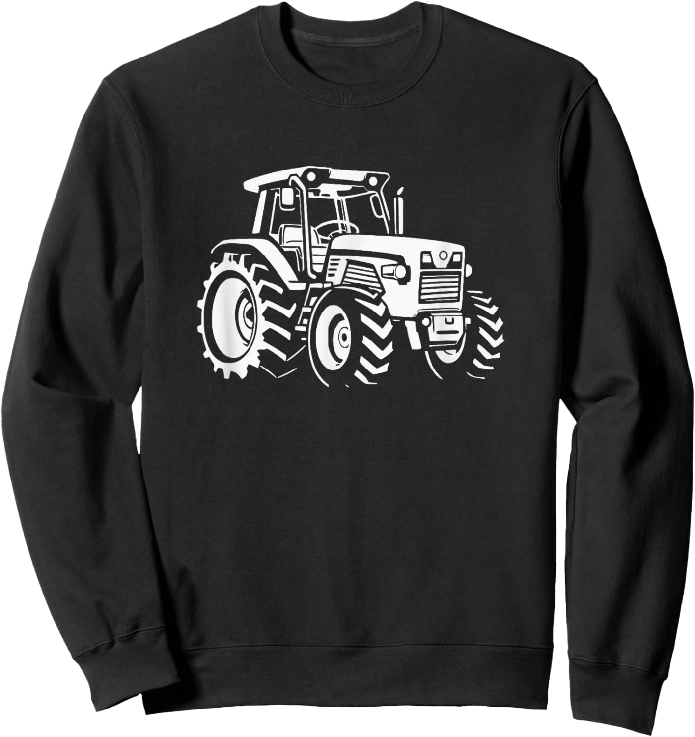 Farm Tractor Agriculture Rancher Farmer Sweatshirt - Sweatshirt | Black