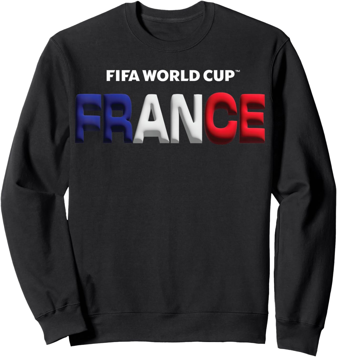 FIFA World CUP26 France Bubble Color Sweatshirt - Sweatshirt | Black