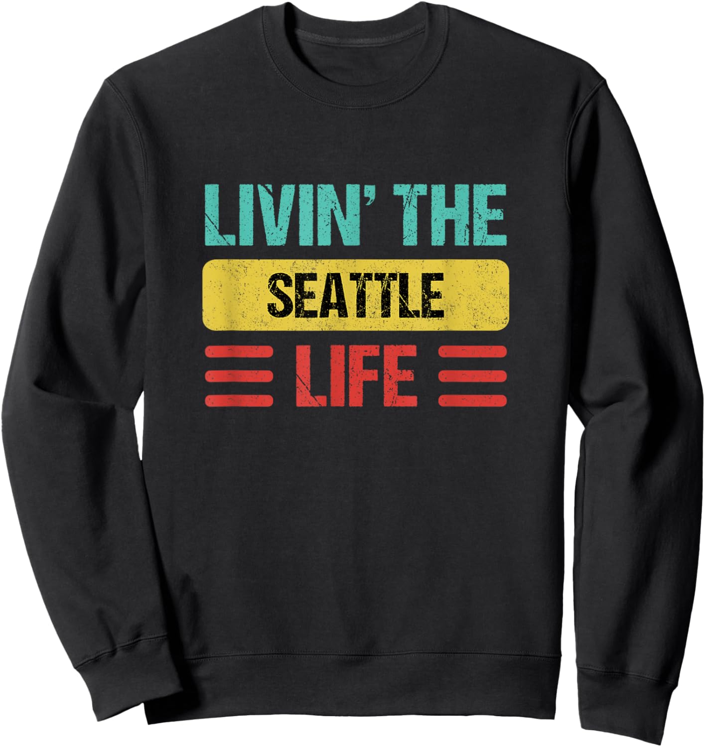 Seattle Sweatshirt - Sweatshirt | Black