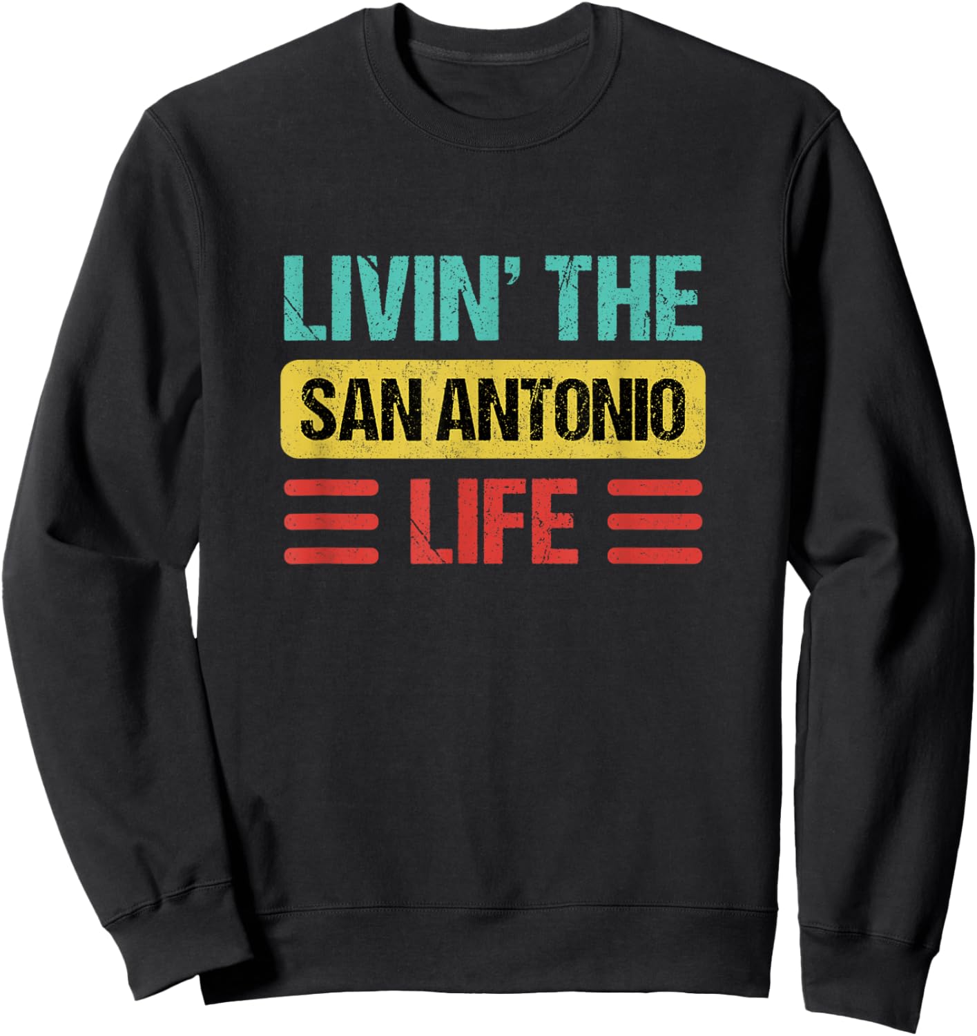 San Antonio Sweatshirt - Sweatshirt | Black