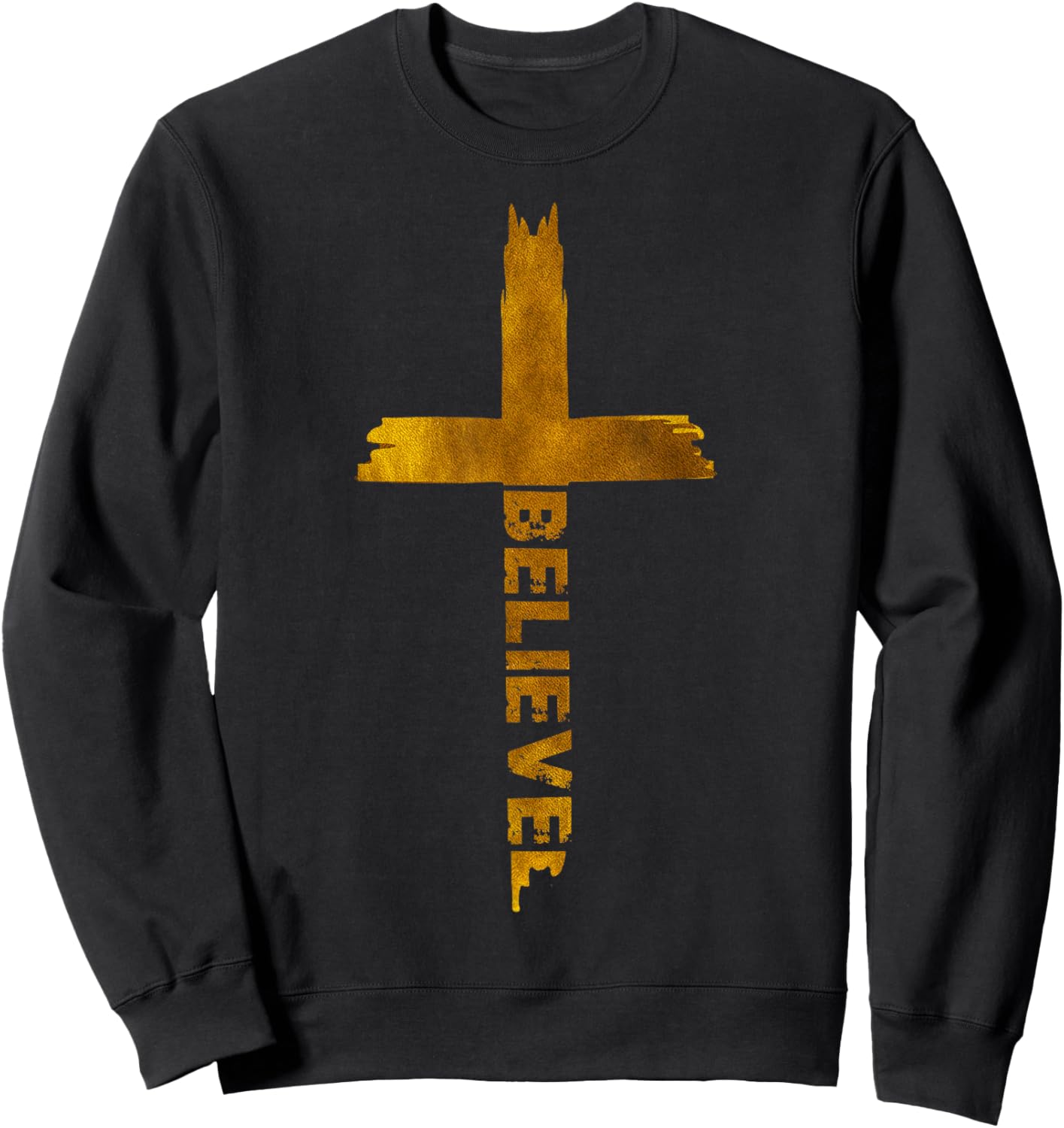 Jesus Christian Religious Believer Katholics Worshiper Sweatshirt - Sweatshirt | Black