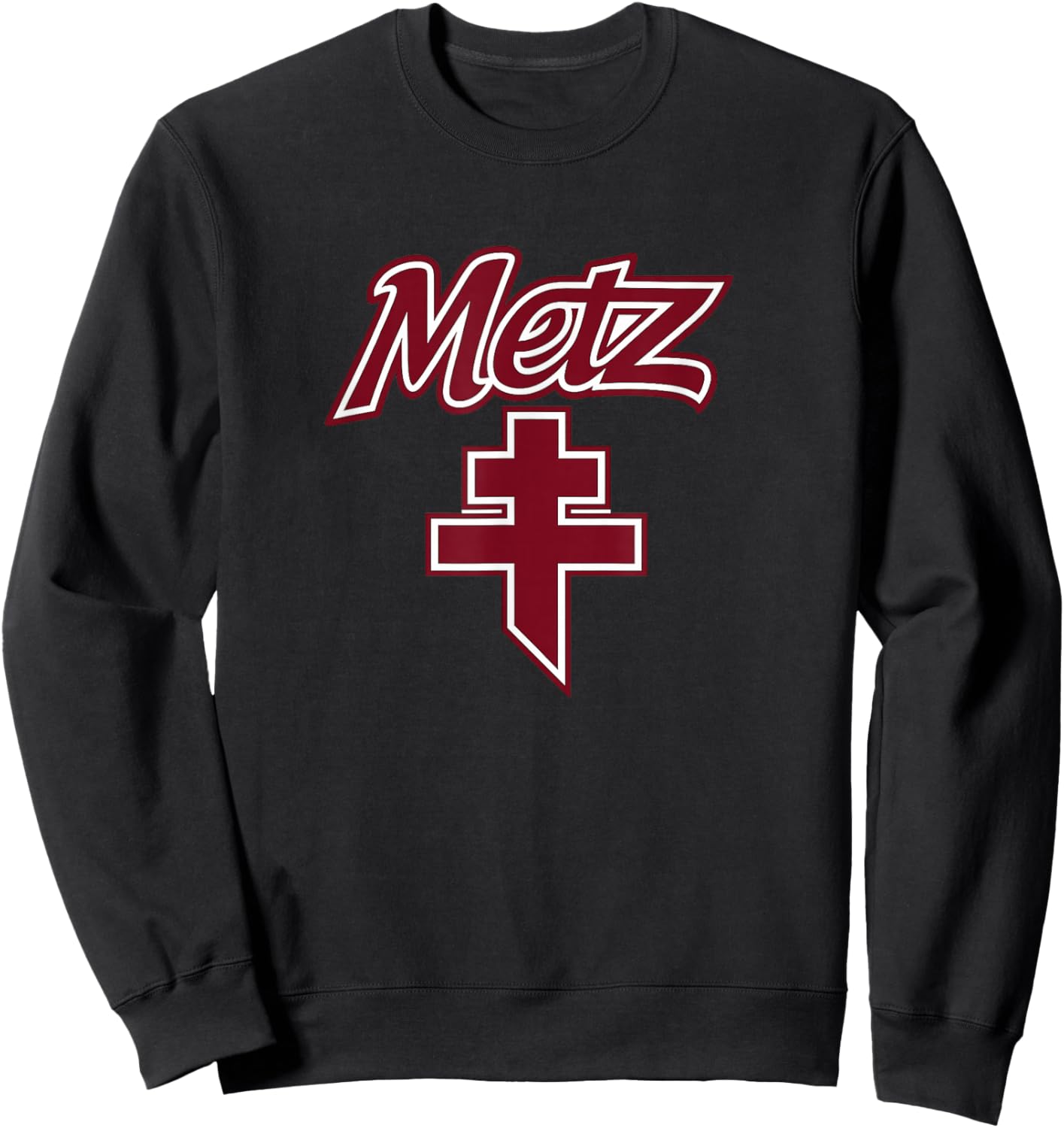 Cross Lorraine Garnet Sweatshirt - Sweatshirt | Black