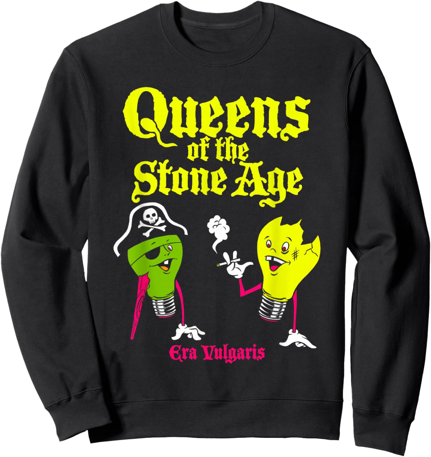 Official Queens of The Stone Age Era Vulgaris Sweatshirt - Sweatshirt | Black