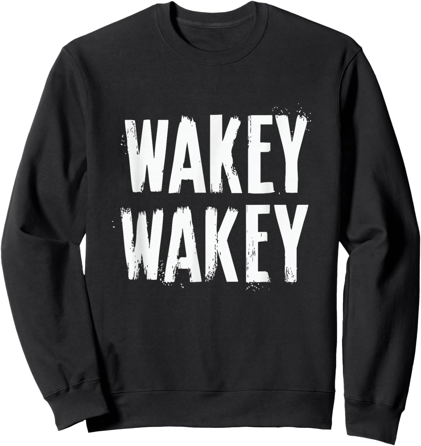 Pretty Wakey Wakey Sweatshirt - Sweatshirt | Black