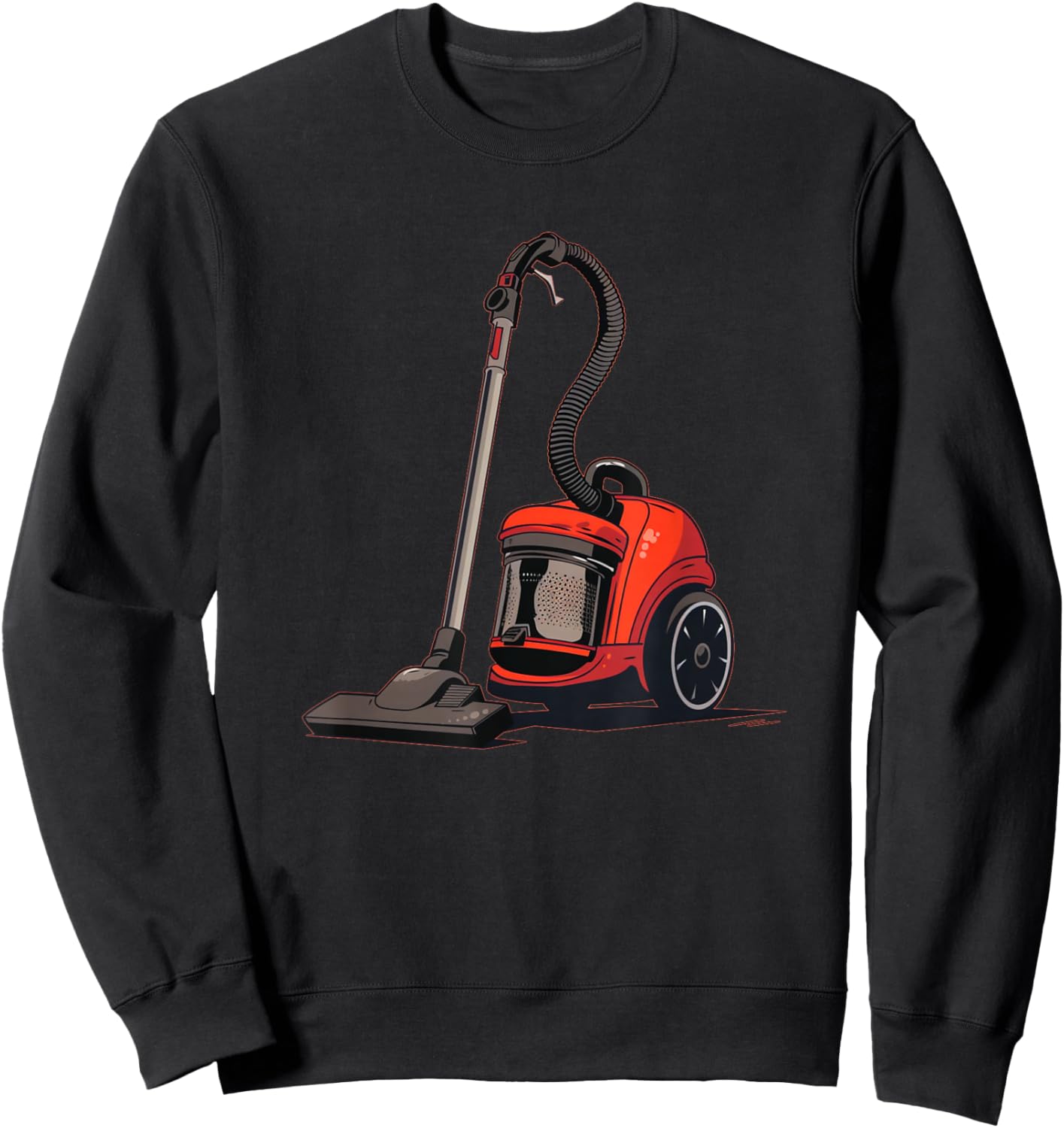Cool looking Vacuum Cleaner Sweatshirt - Sweatshirt | Black