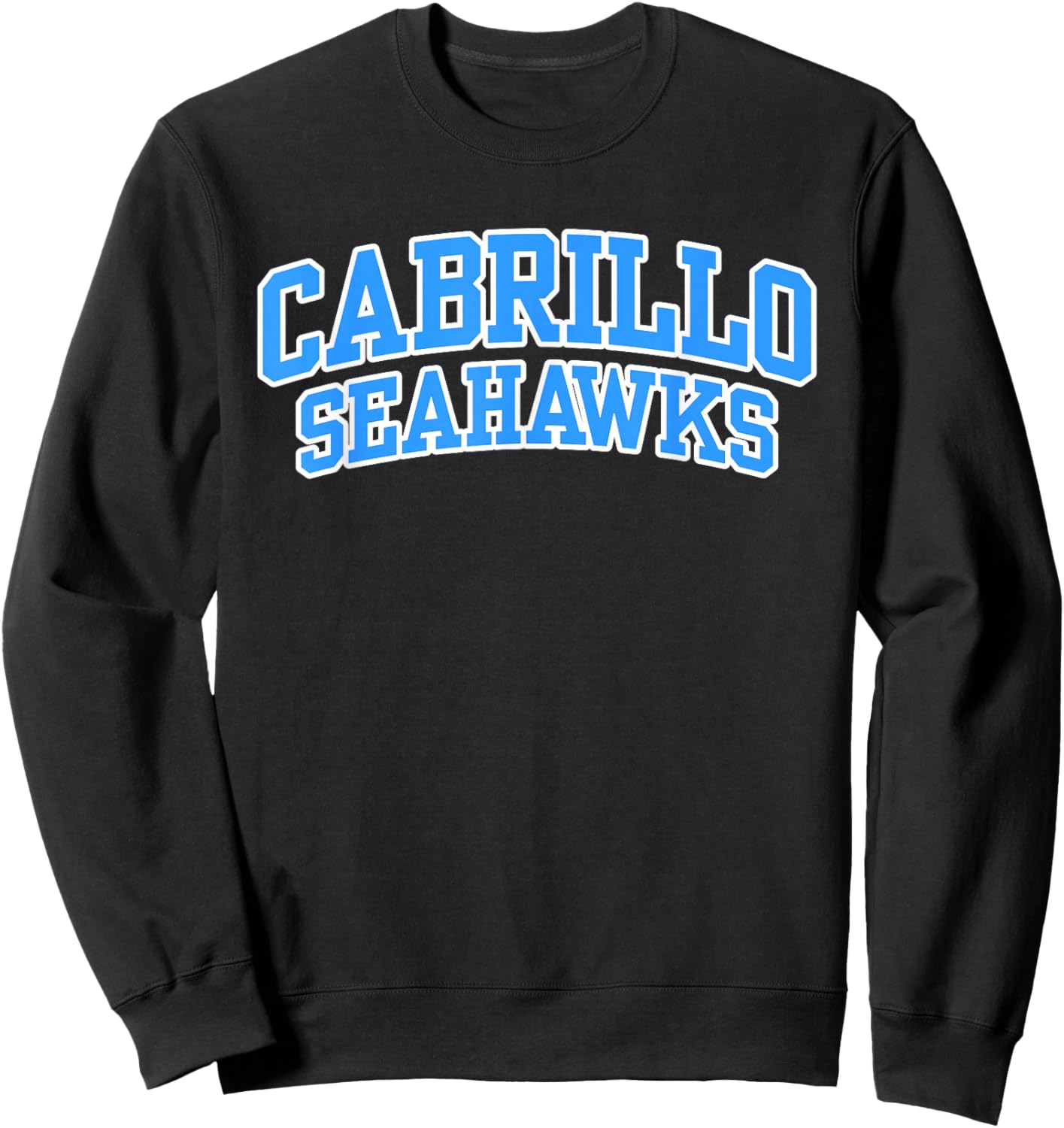 Cabrillo College Seahawks Apparel Sports Fan Sweatshirt - Sweatshirt | Black