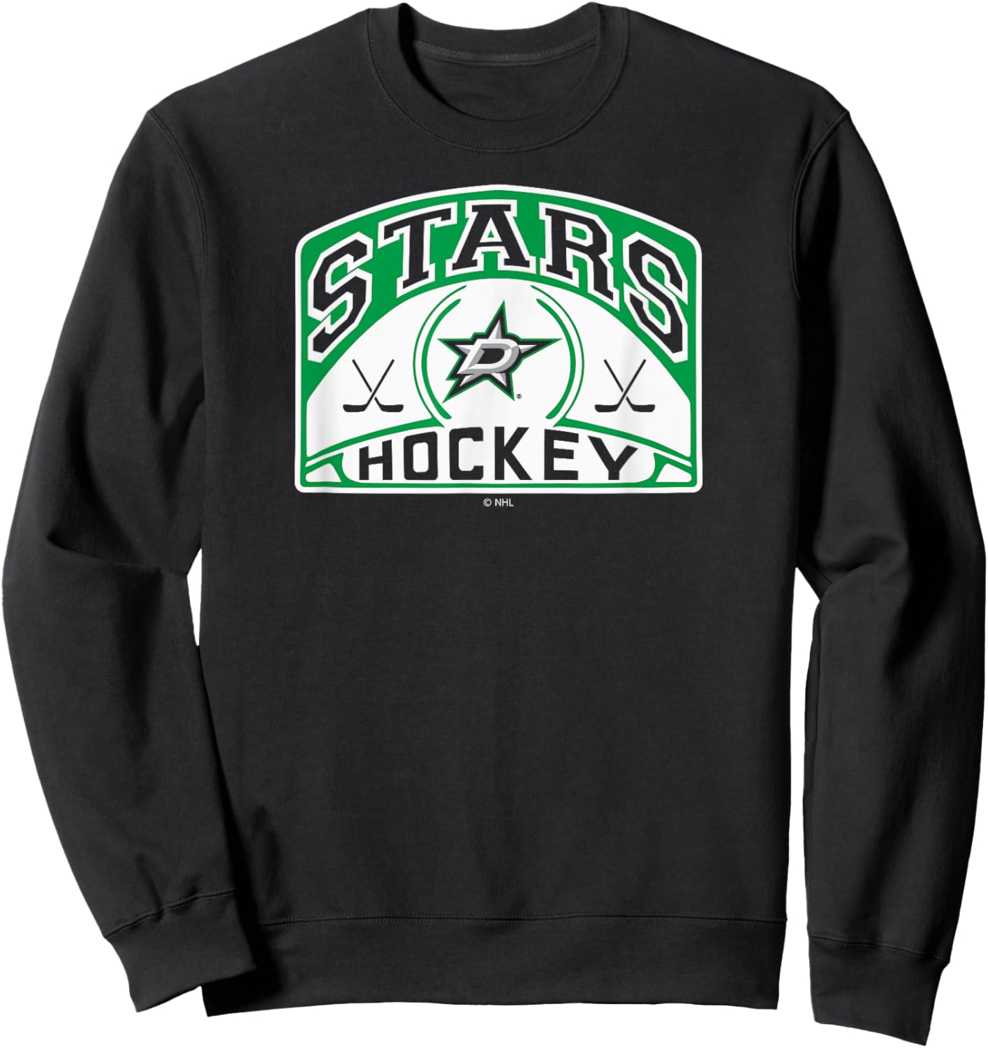 Dallas Stars Glide Black Officially Licensed Sweatshirt - Sweatshirt | Black