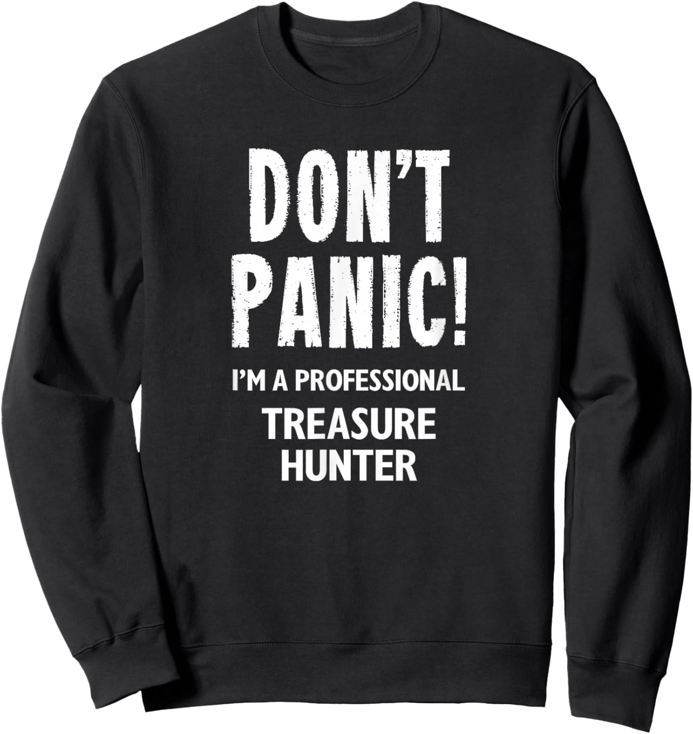Treasure Hunter Sweatshirt - Sweatshirt | Black