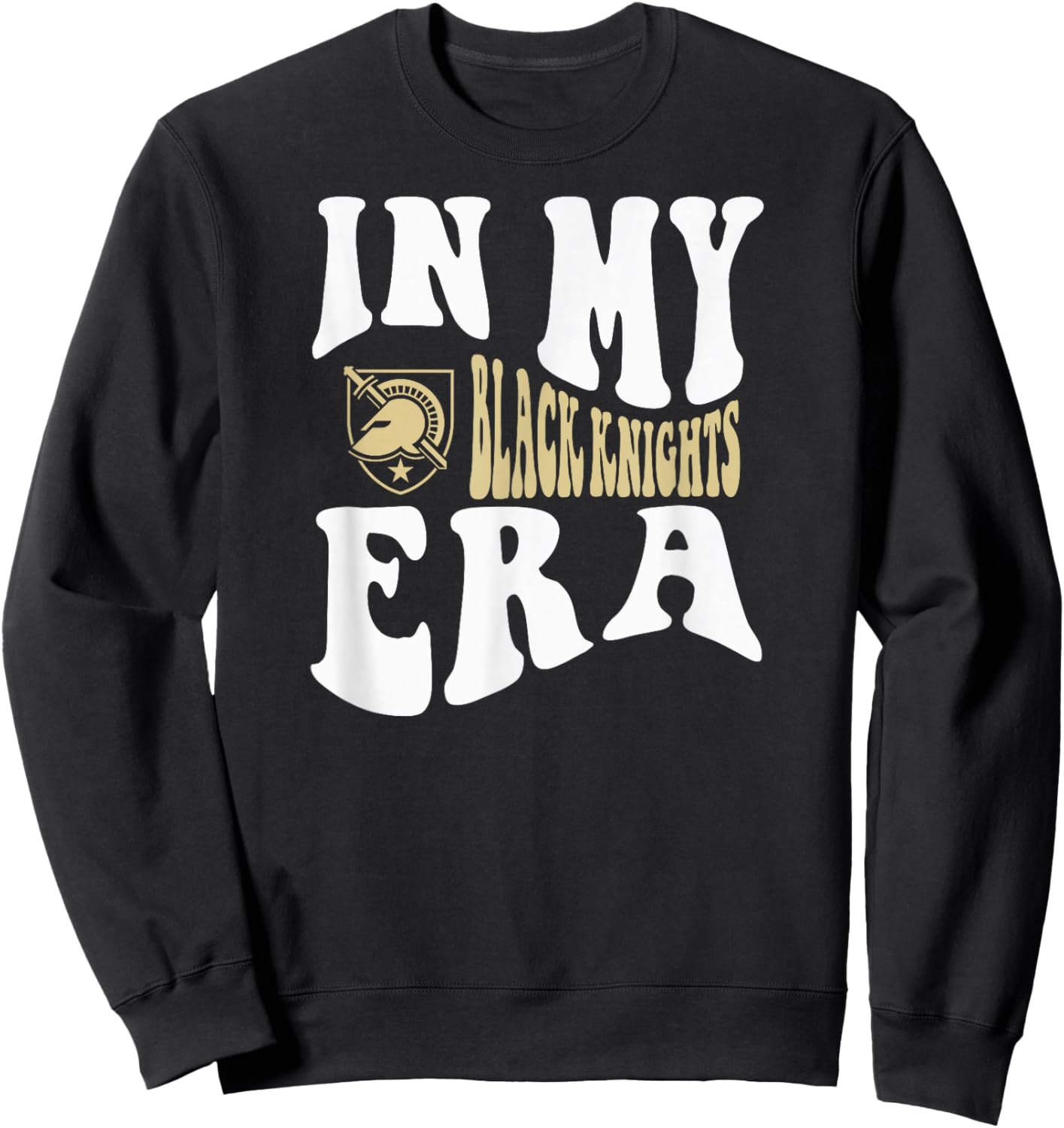 Army Black Knights Era Black Officially Licensed Sweatshirt - Sweatshirt | Black