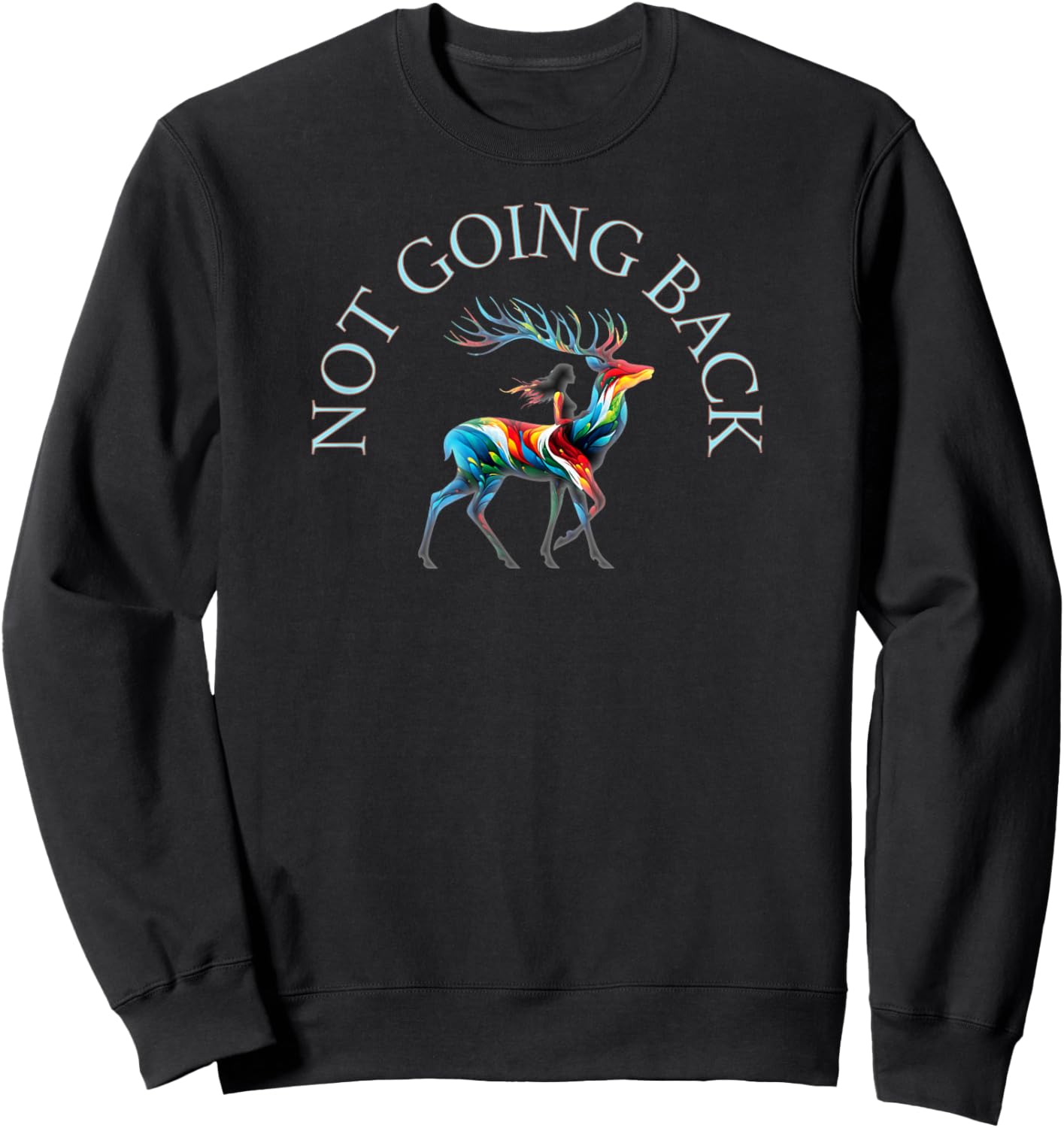 Freedom for All Women Not Going Back Sweatshirt - Sweatshirt | Black