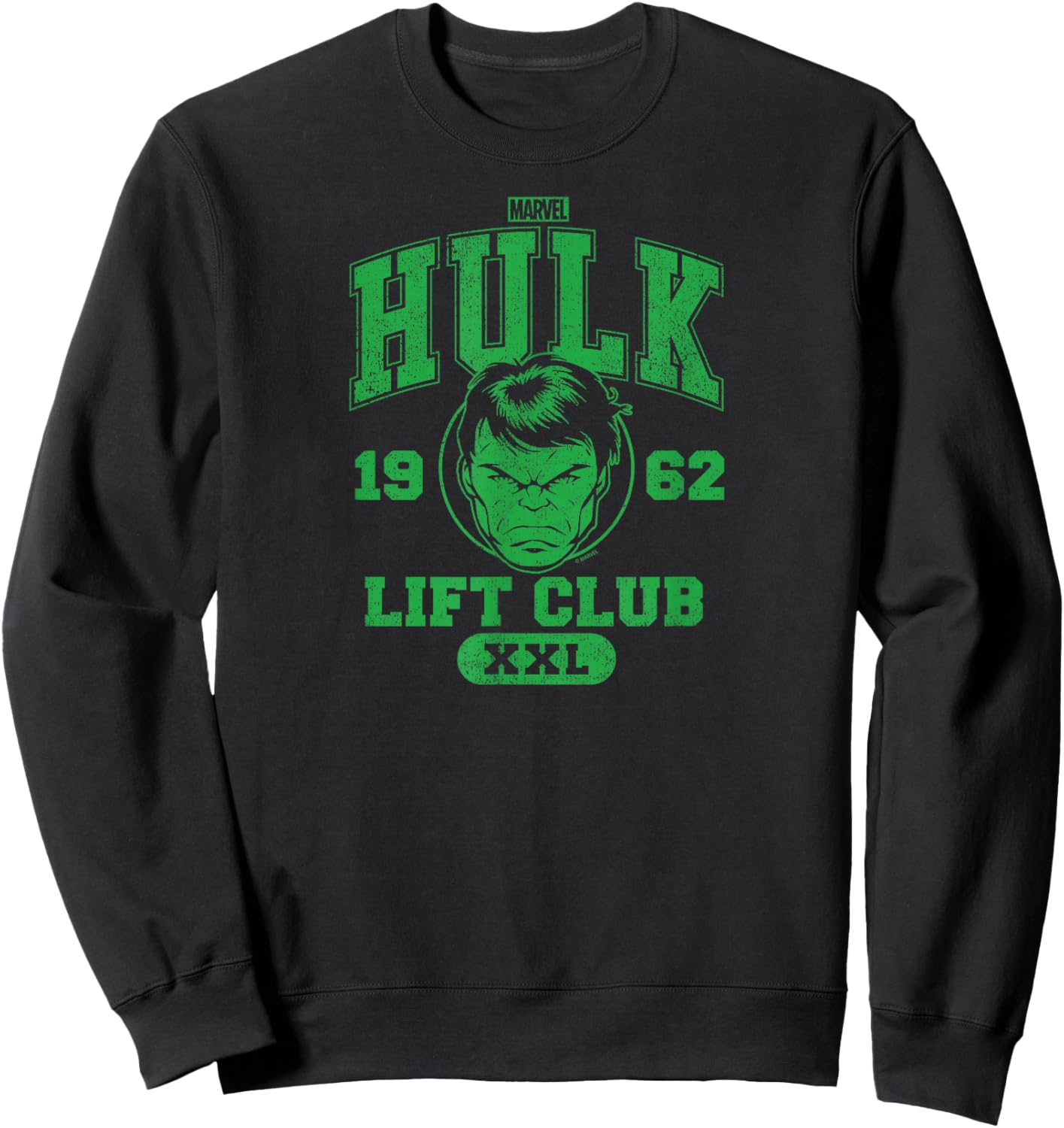 Hulk - Lift Club Sweatshirt - Sweatshirt | Black