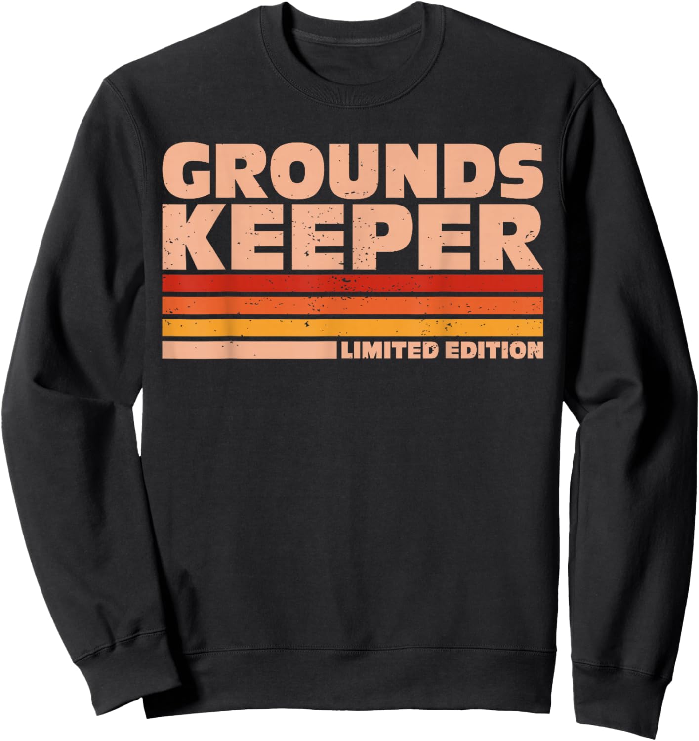 Groundskeeper Retro Sunrise Sweatshirt - Sweatshirt | Black
