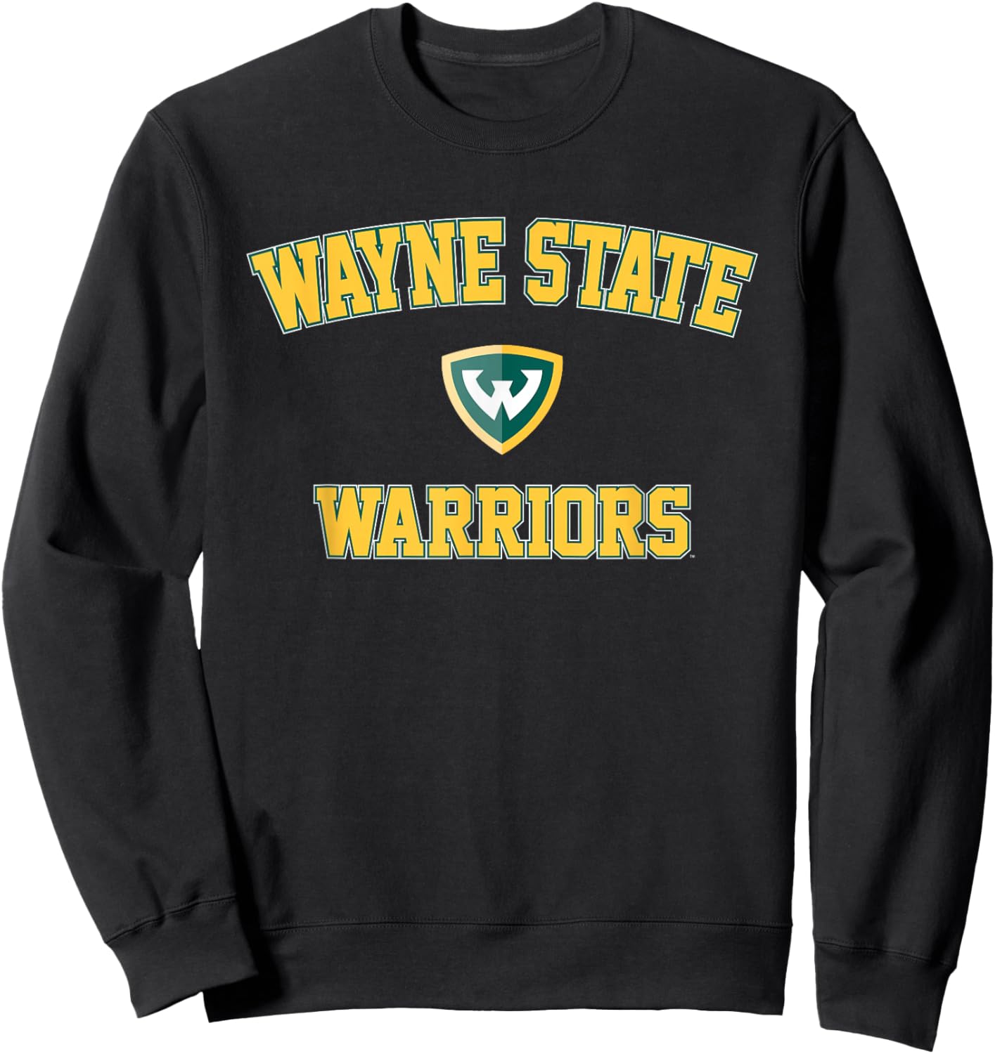Wayne State University Warriors Campus Classic Sweatshirt - Sweatshirt | Black