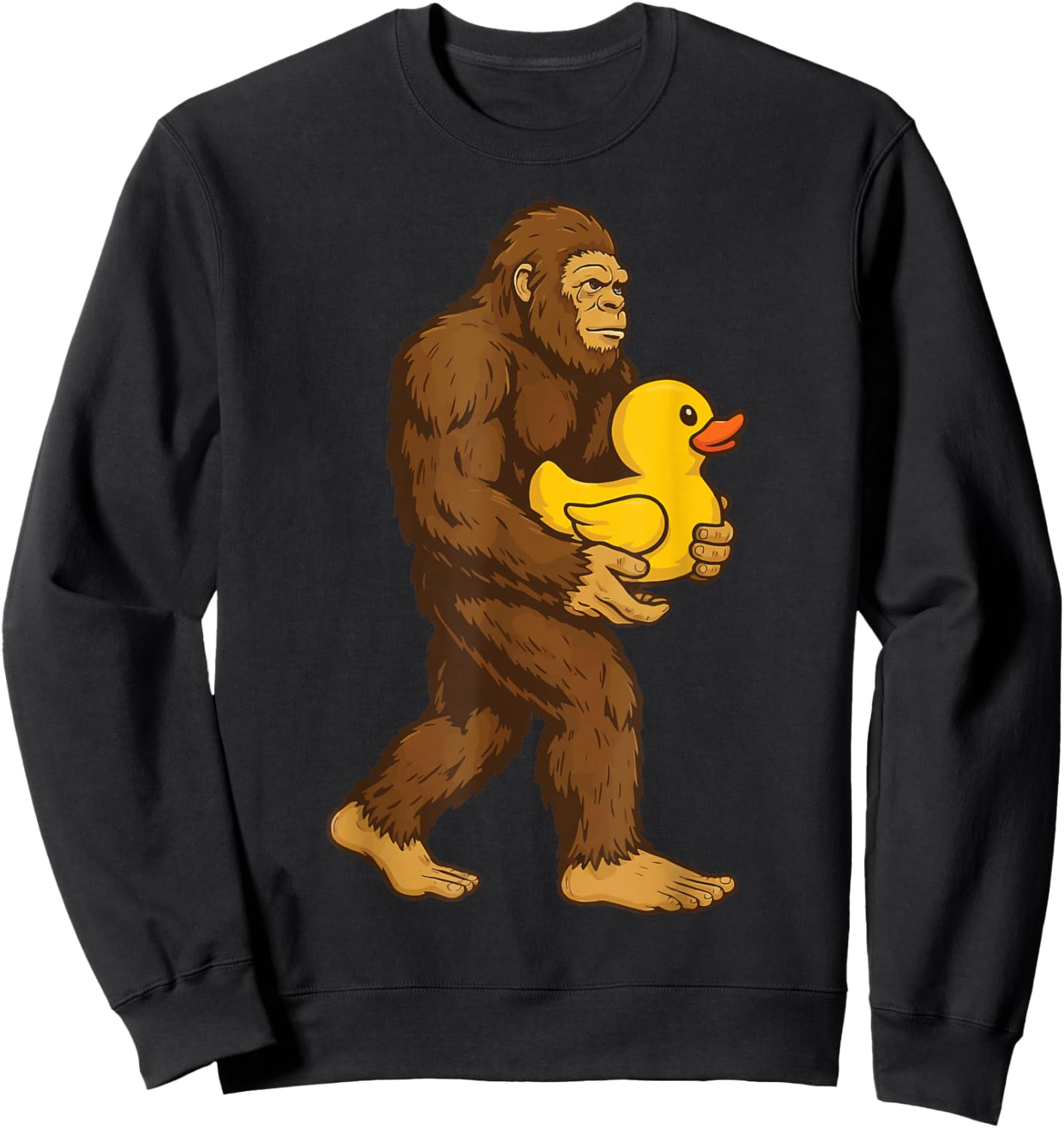 Bigfoot Rubber Duck Sweatshirt - Sweatshirt | Black