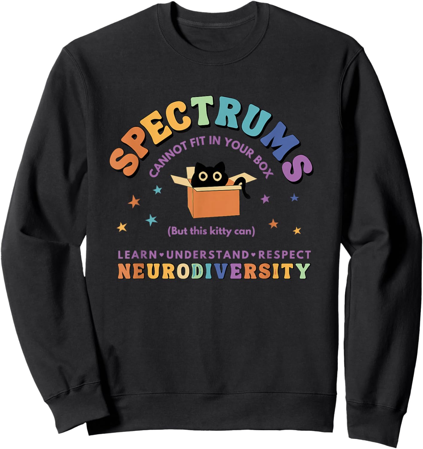 Quote Sweatshirt - Sweatshirt | Black