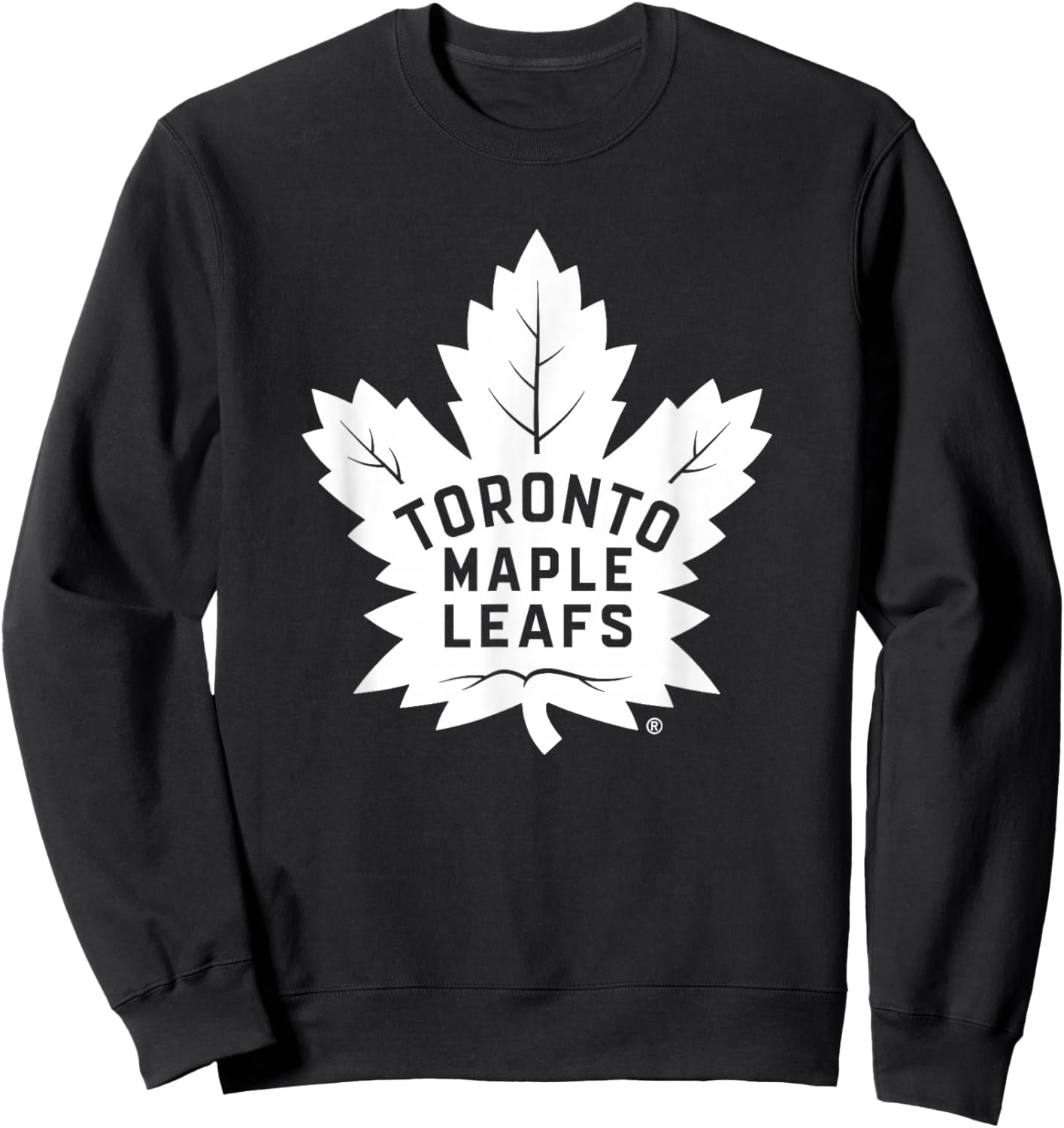 Toronto Maple Leafs Icon Royal Blue Officially Licensed Sweatshirt - Sweatshirt | Black