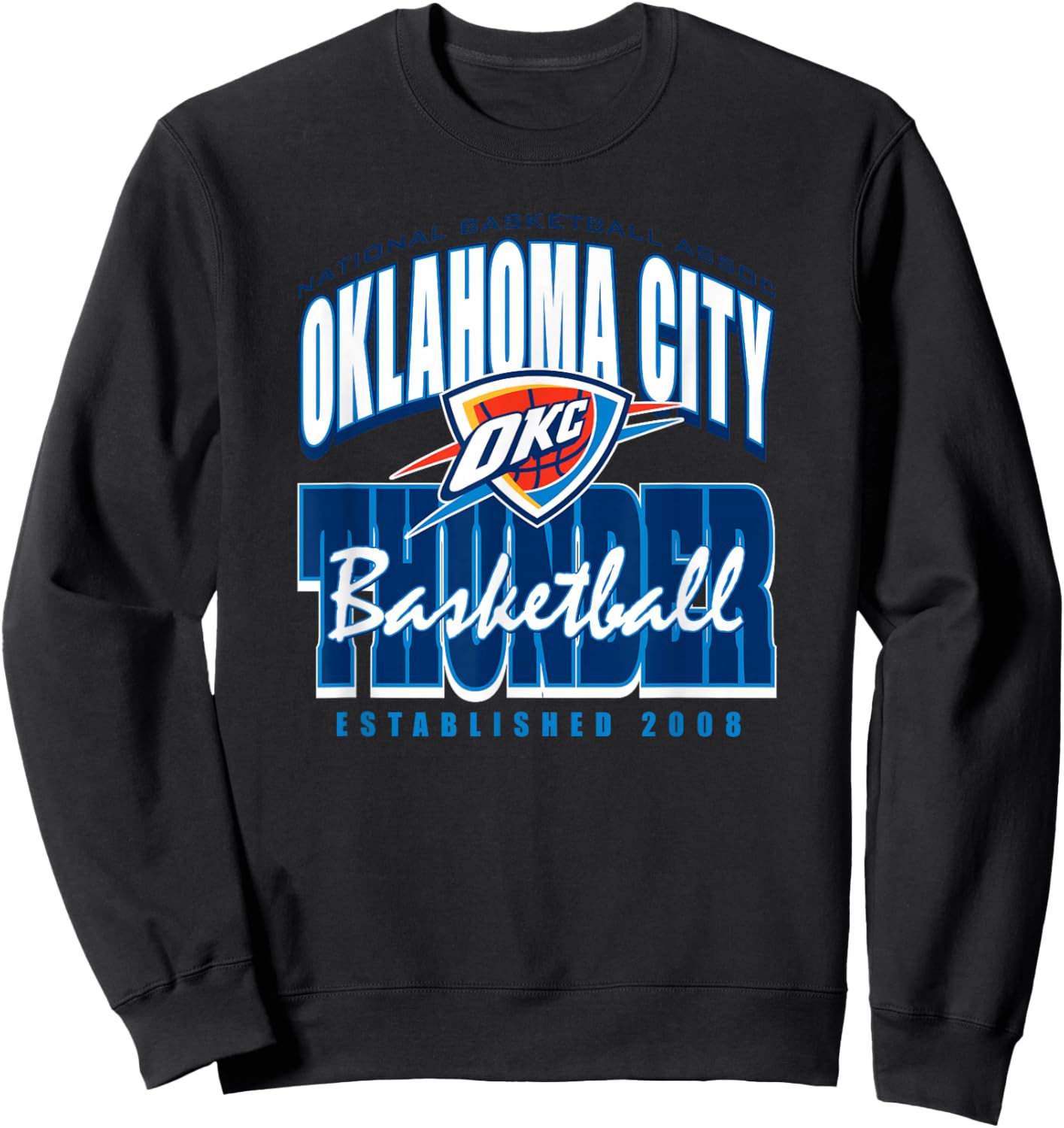 NBA Official Oklahoma City Thunder Bring the Noise Sweatshirt - Sweatshirt | Black