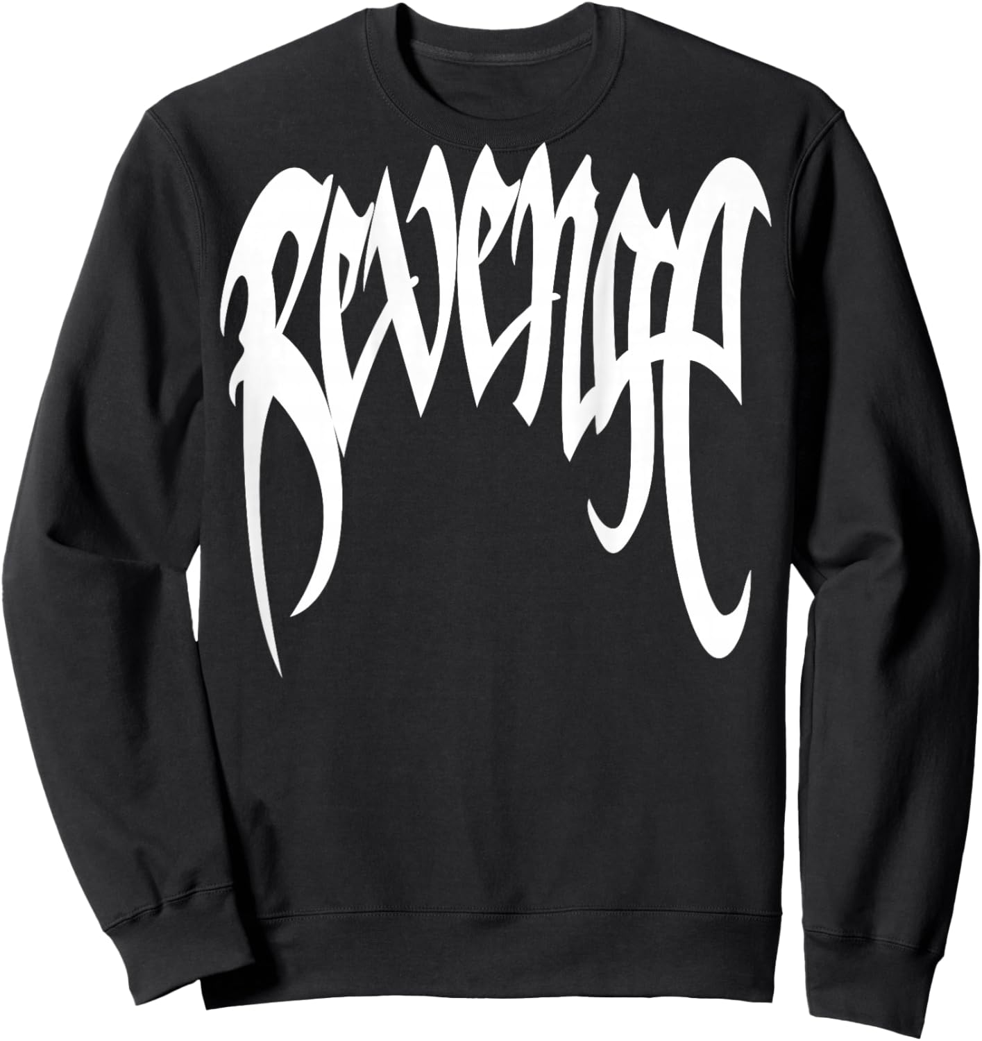 Revenge Hip Hop Merch (ON Back) Sweatshirt - Sweatshirt | Black