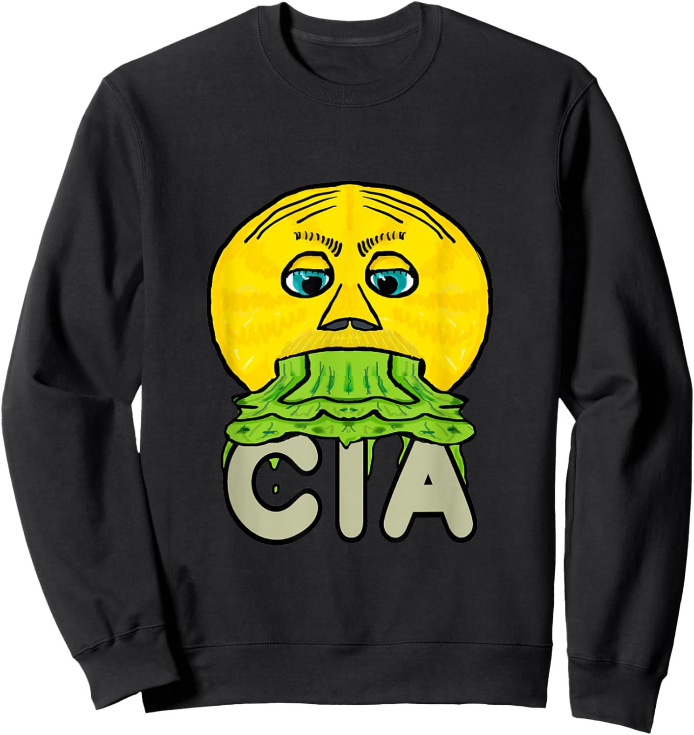Lutte Contre la CIA Sweatshirt - Sweatshirt | Black