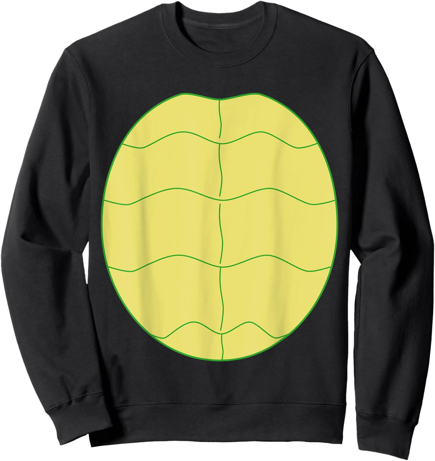 Funny Halloween Animal Belly Turtle Shell Costume Family Sweatshirt - Sweatshirt | Black