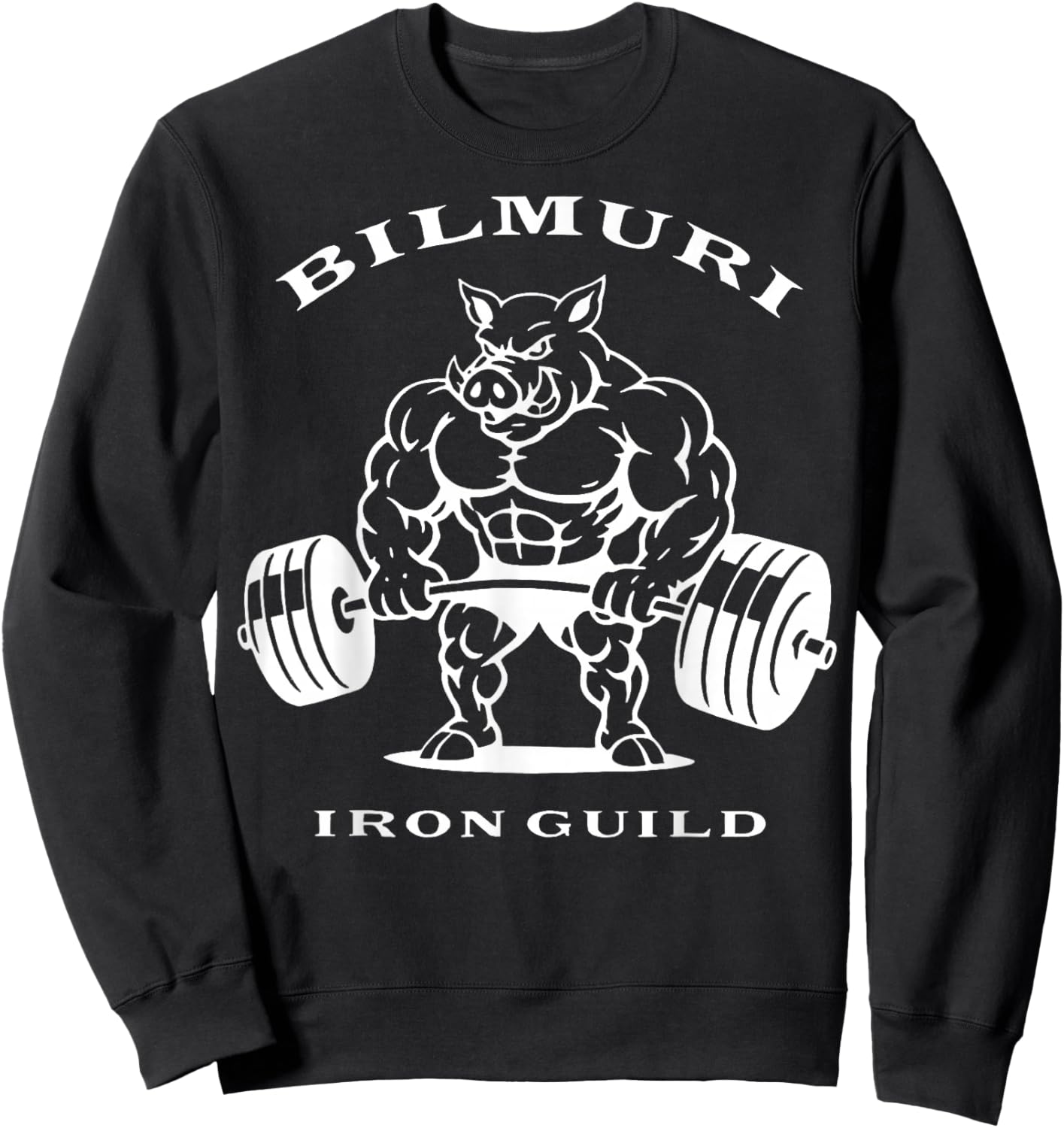Pig bilmurI Iron Guild Gym Sweatshirt - Sweatshirt | Black