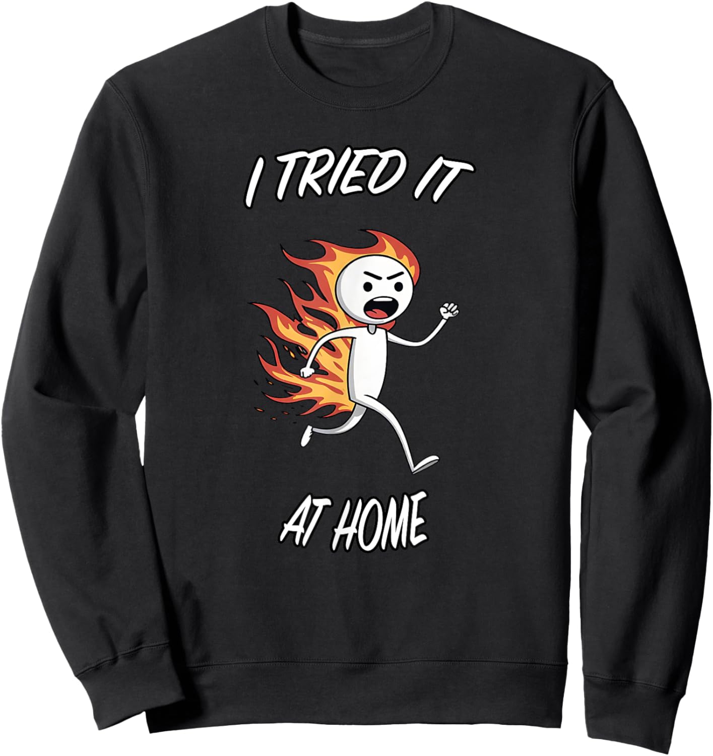T-Shirt Sweatshirt - Sweatshirt | Black
