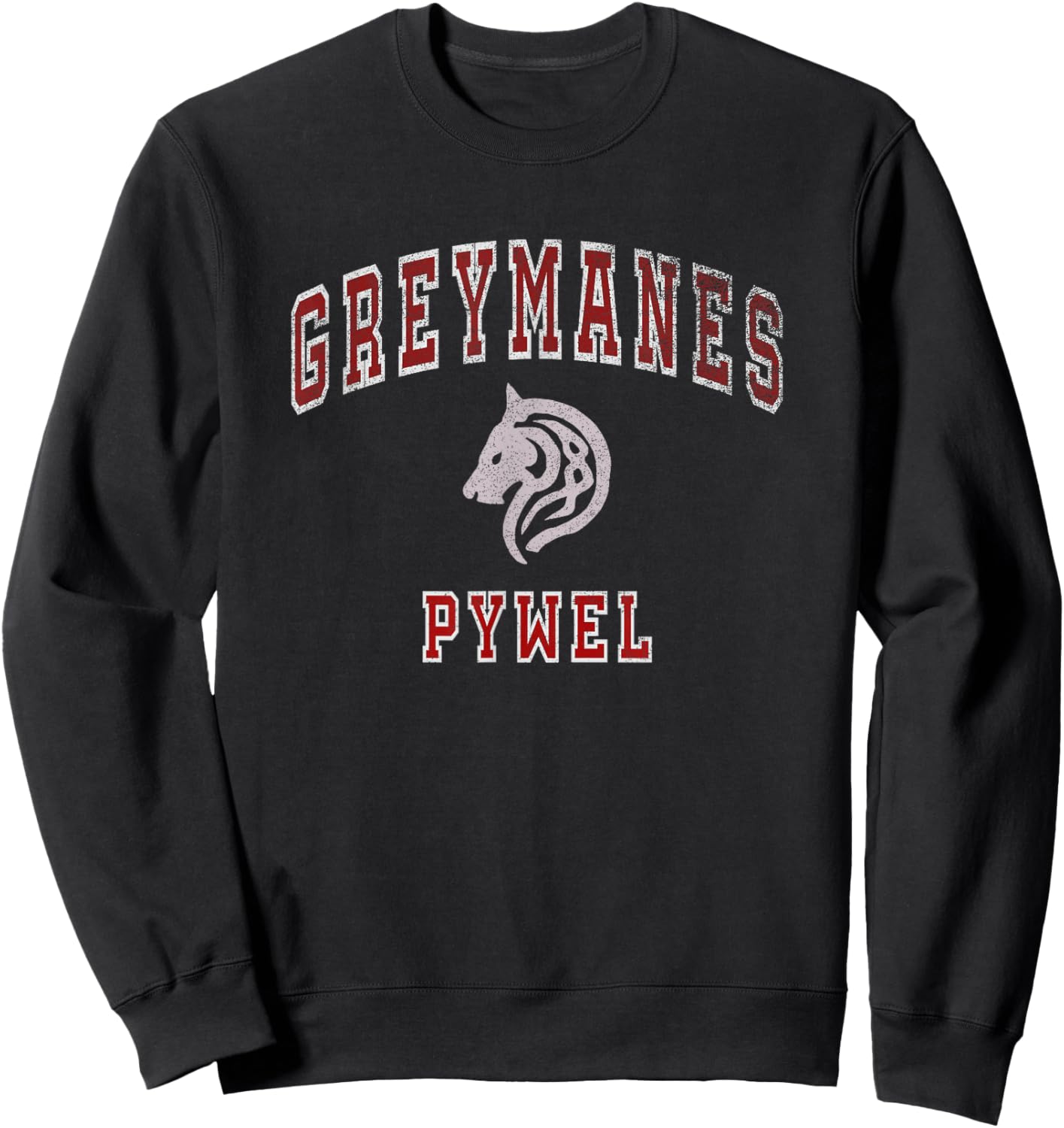 Distressed Greymanes Crimson Desert Pywel Funny Design Sweatshirt - Sweatshirt | Black