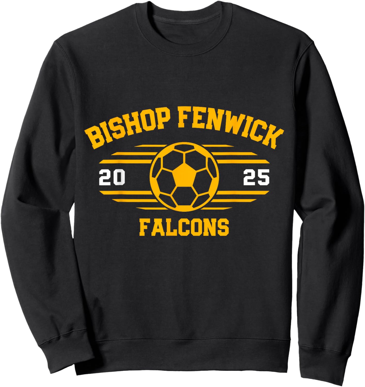 Bishop Fenwick Falcons Soccer Ball 2025 Sweatshirt - Sweatshirt | Black