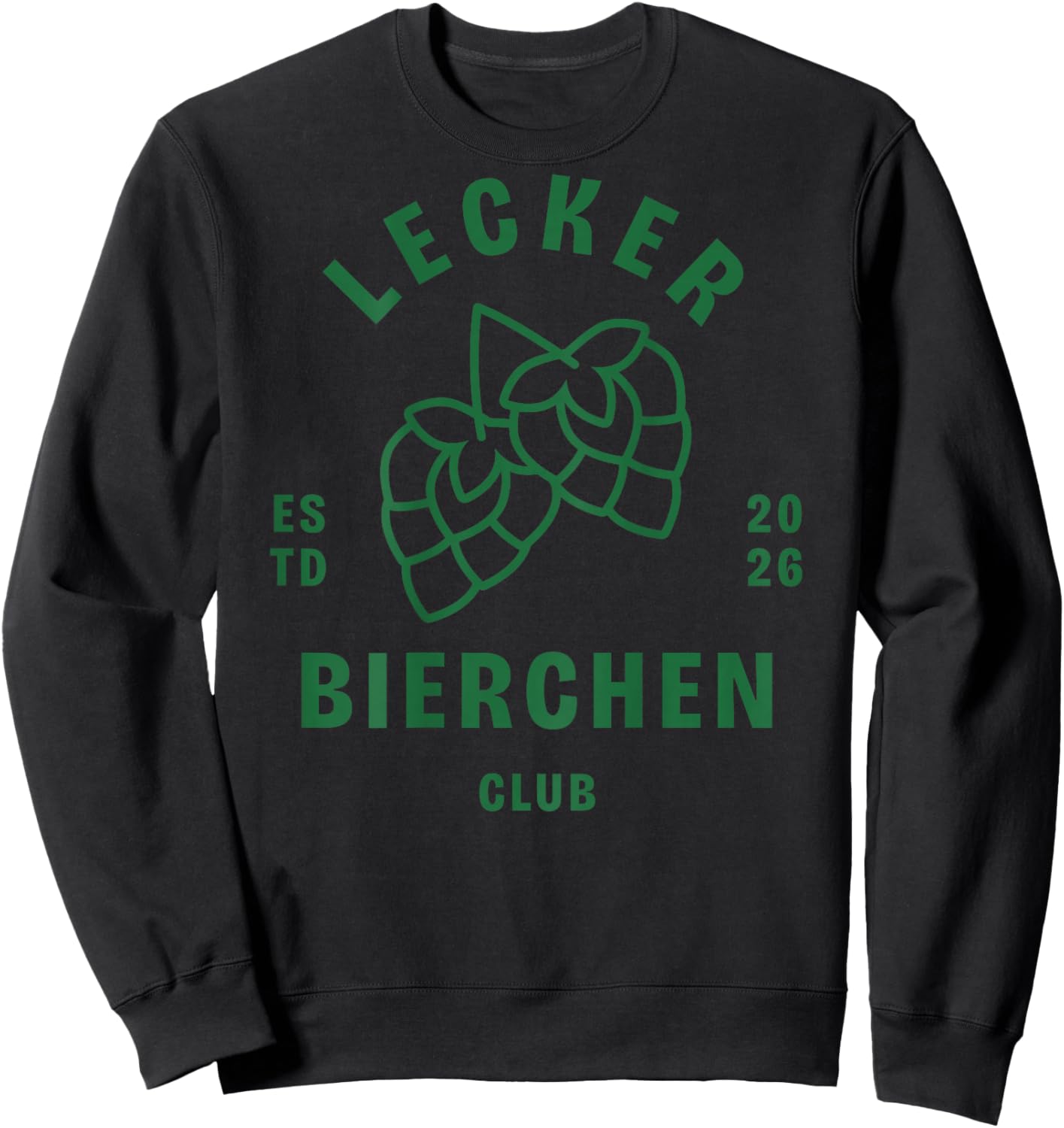 Lecker Bierchen Club Drinking Club Bier Malle Sweatshirt - Sweatshirt | Black