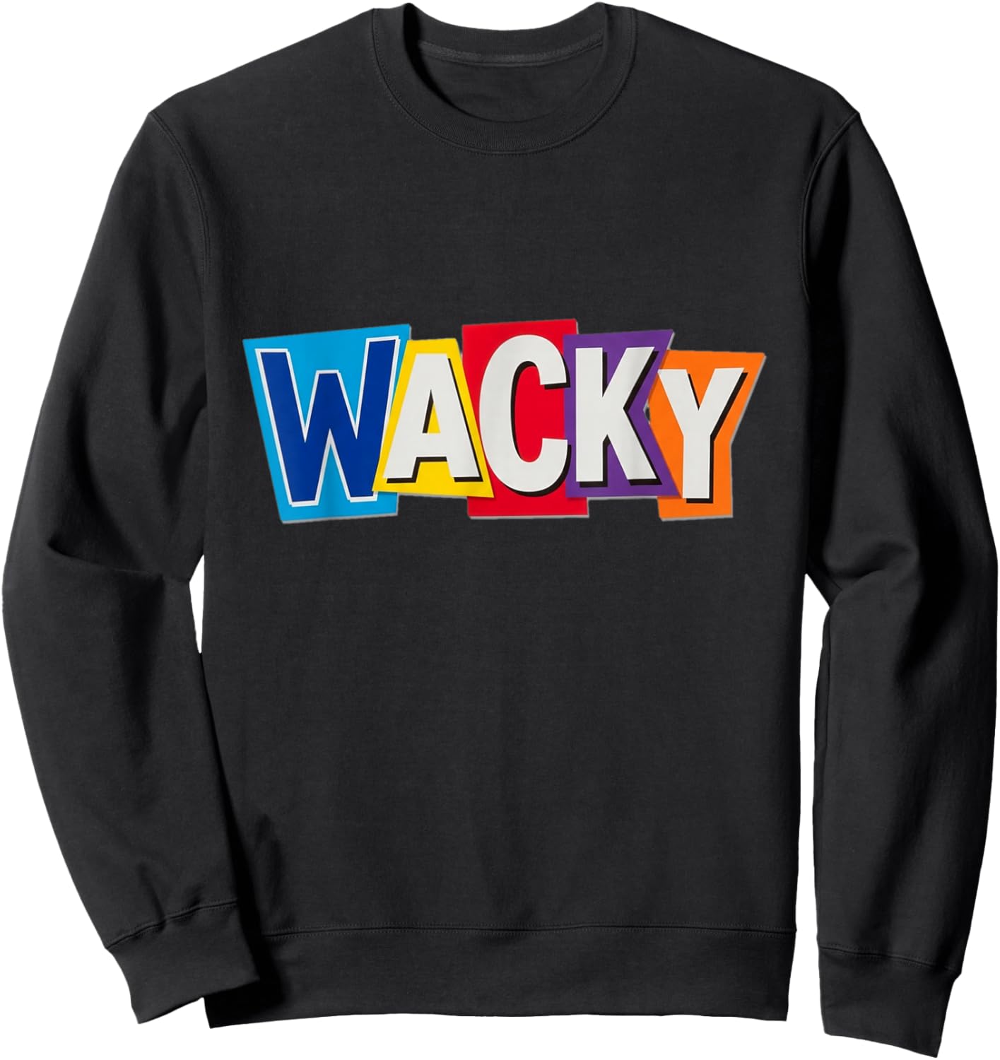 Wacky Outfit | in My Wacky Era , Women and Kids Sweatshirt - Sweatshirt | Black