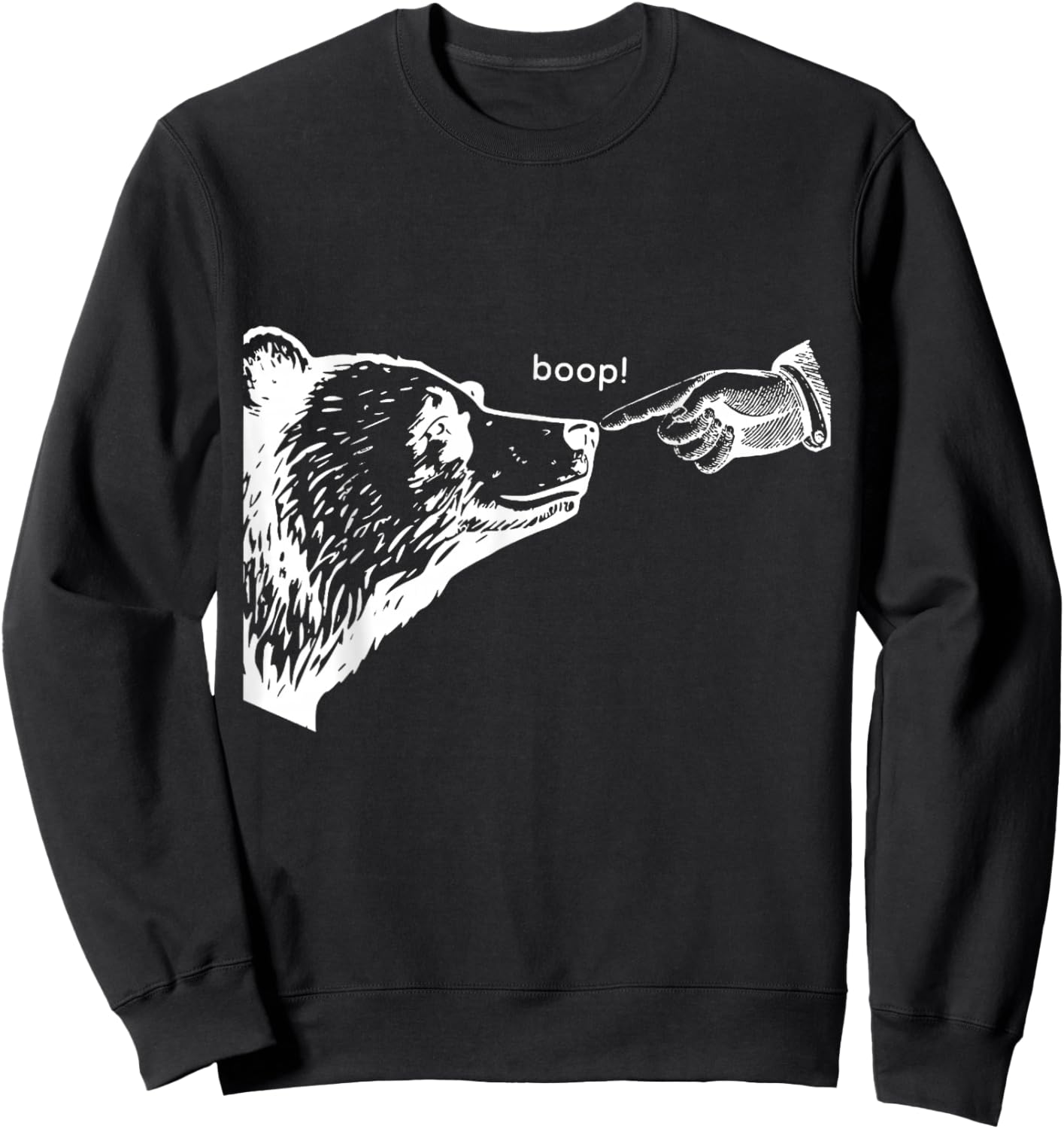 Boop the Bear Sweatshirt - Sweatshirt | Black