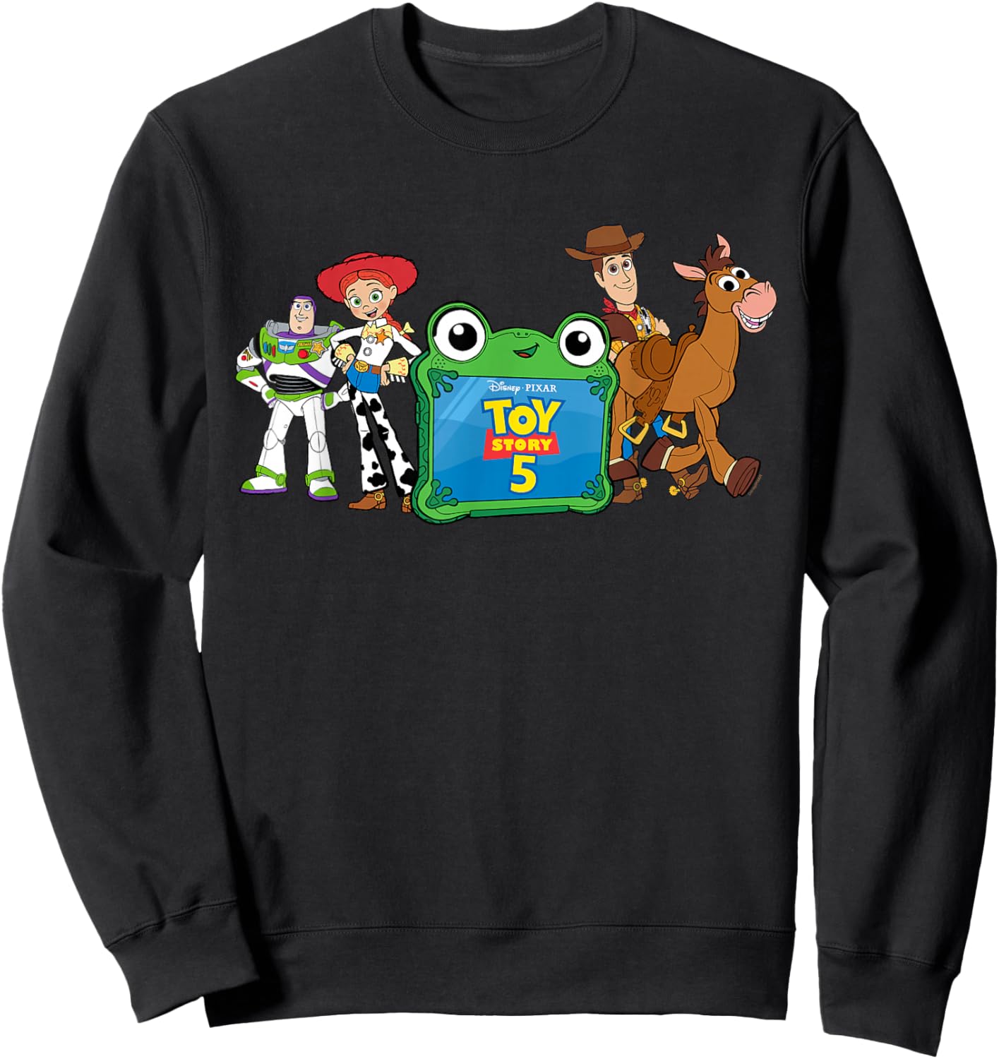 Disney and Pixar's Toy Story 5 Lilypad Toys & Technology Sweatshirt - Sweatshirt | Black
