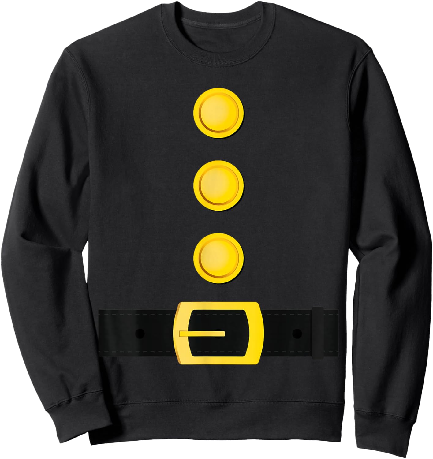 Dwarf Costume Funny Halloween Kids Men Women Sweatshirt - Sweatshirt | Black