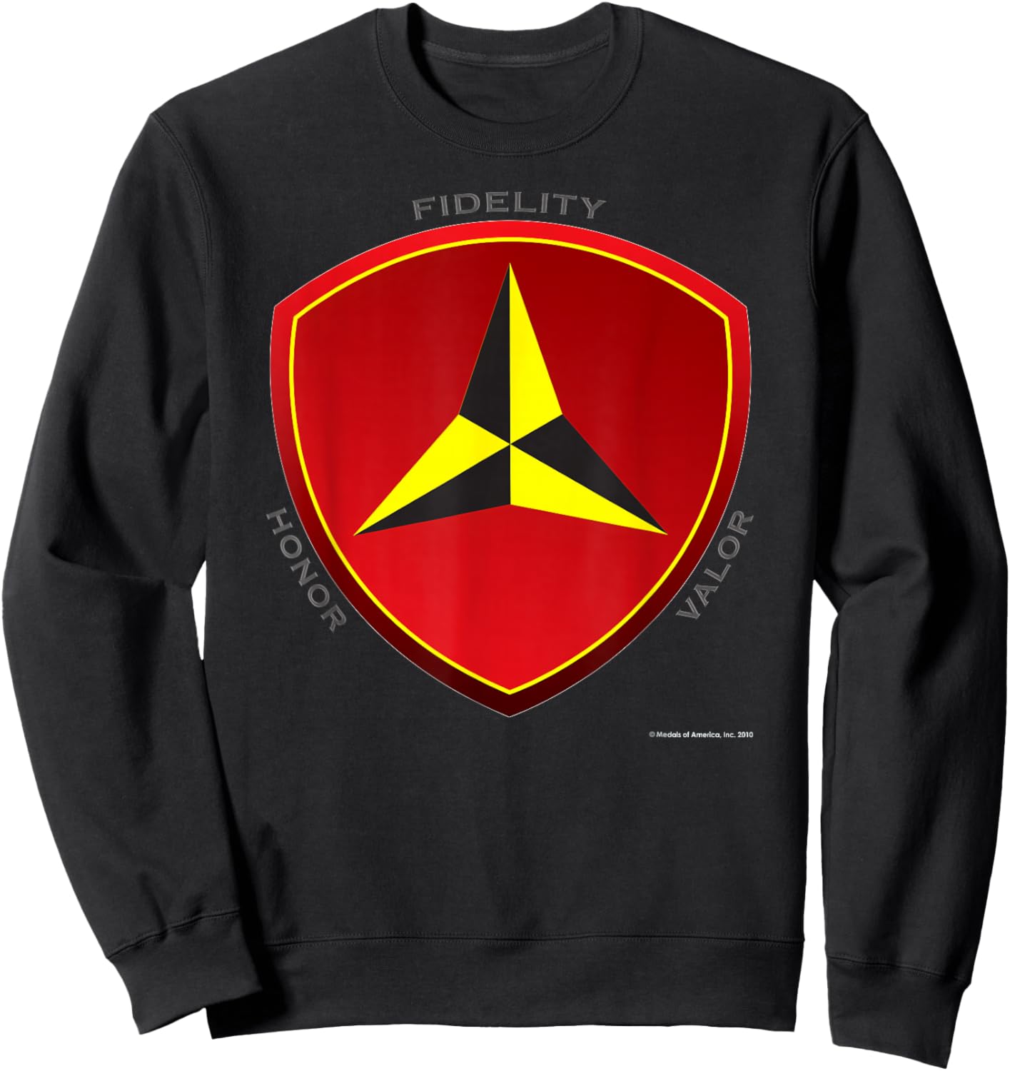 3rd Marine Division Sweatshirt - Sweatshirt | Black