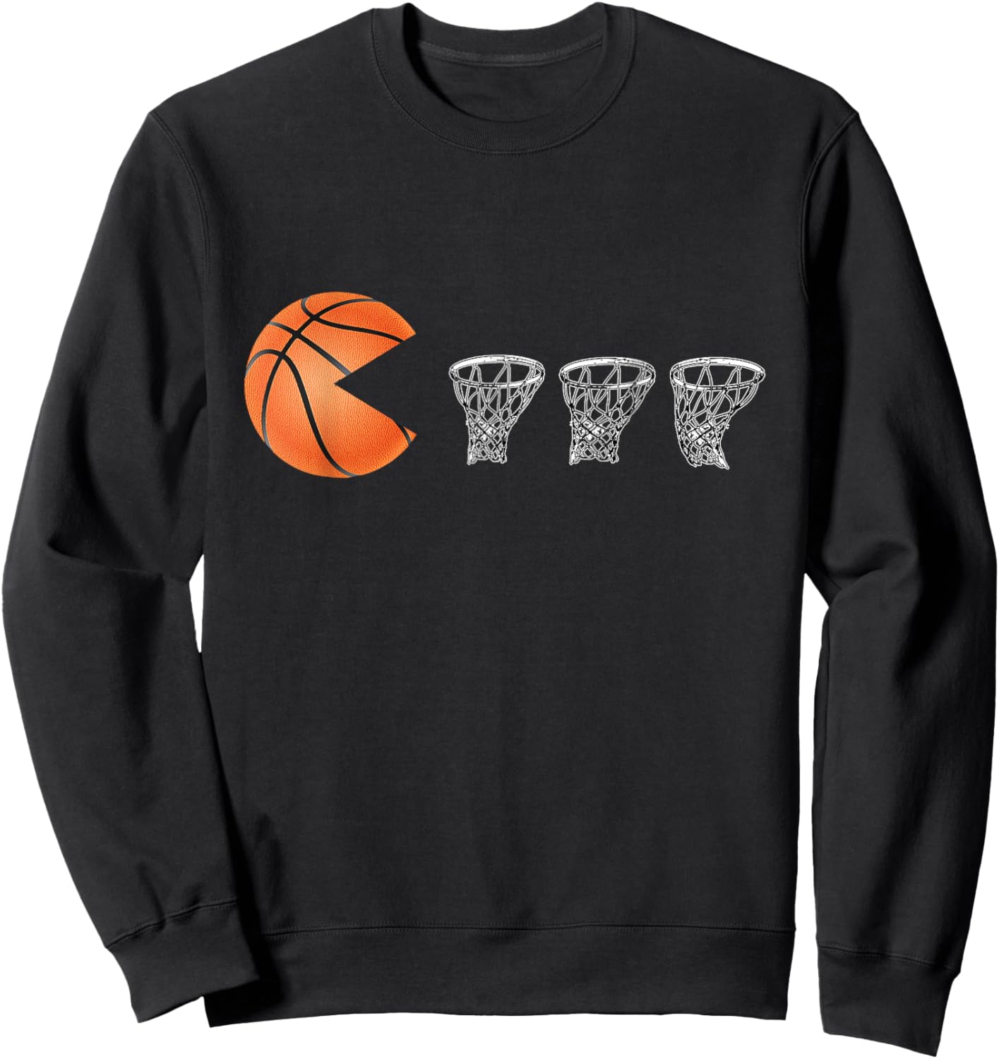 Funny Basketball Buckets Boys Sweatshirt - Sweatshirt | Black
