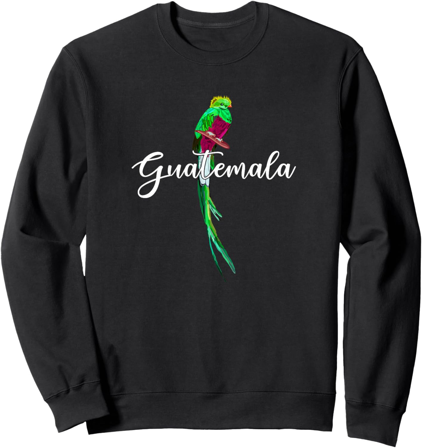 Quetzal, Cadeau Guatemala Haut de Gamme Sweatshirt - Sweatshirt | Black