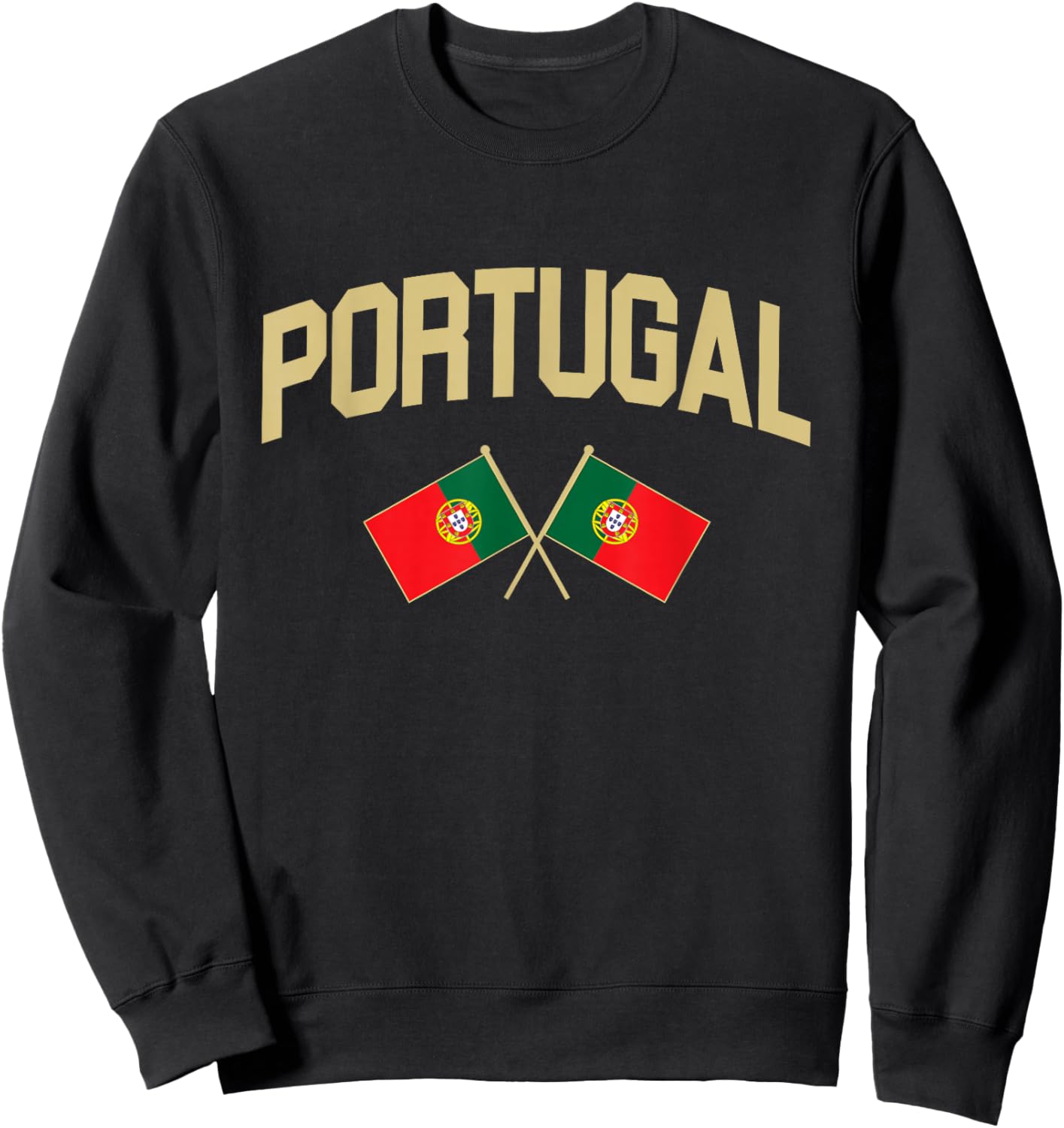 Portugal - Flag of Portugal - Classic Sweatshirt - Sweatshirt | Black