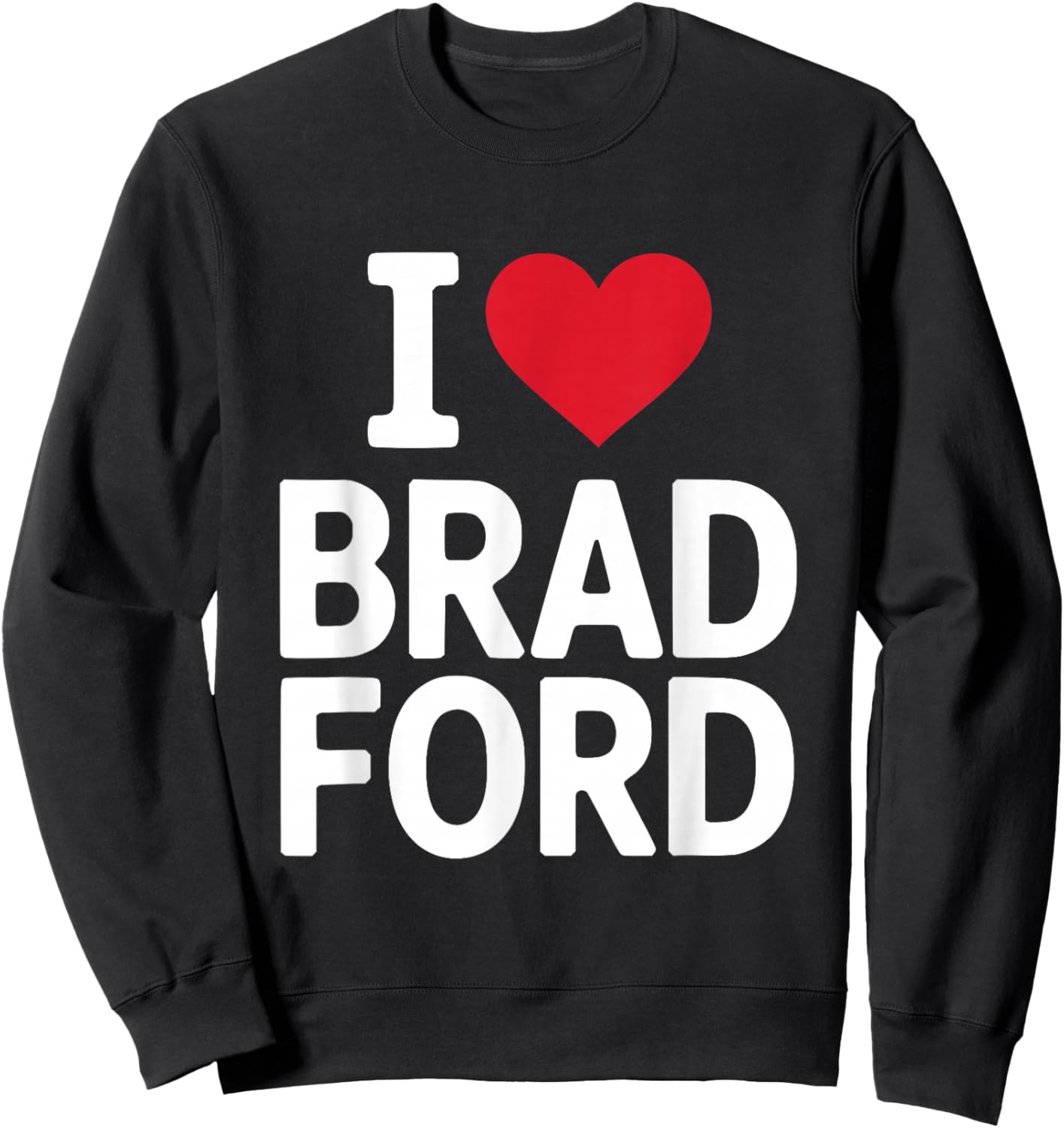 Souvenir de la série I Love Bradford pour Hommes, Femmes, Enfants Sweatshirt - Sweatshirt | Black