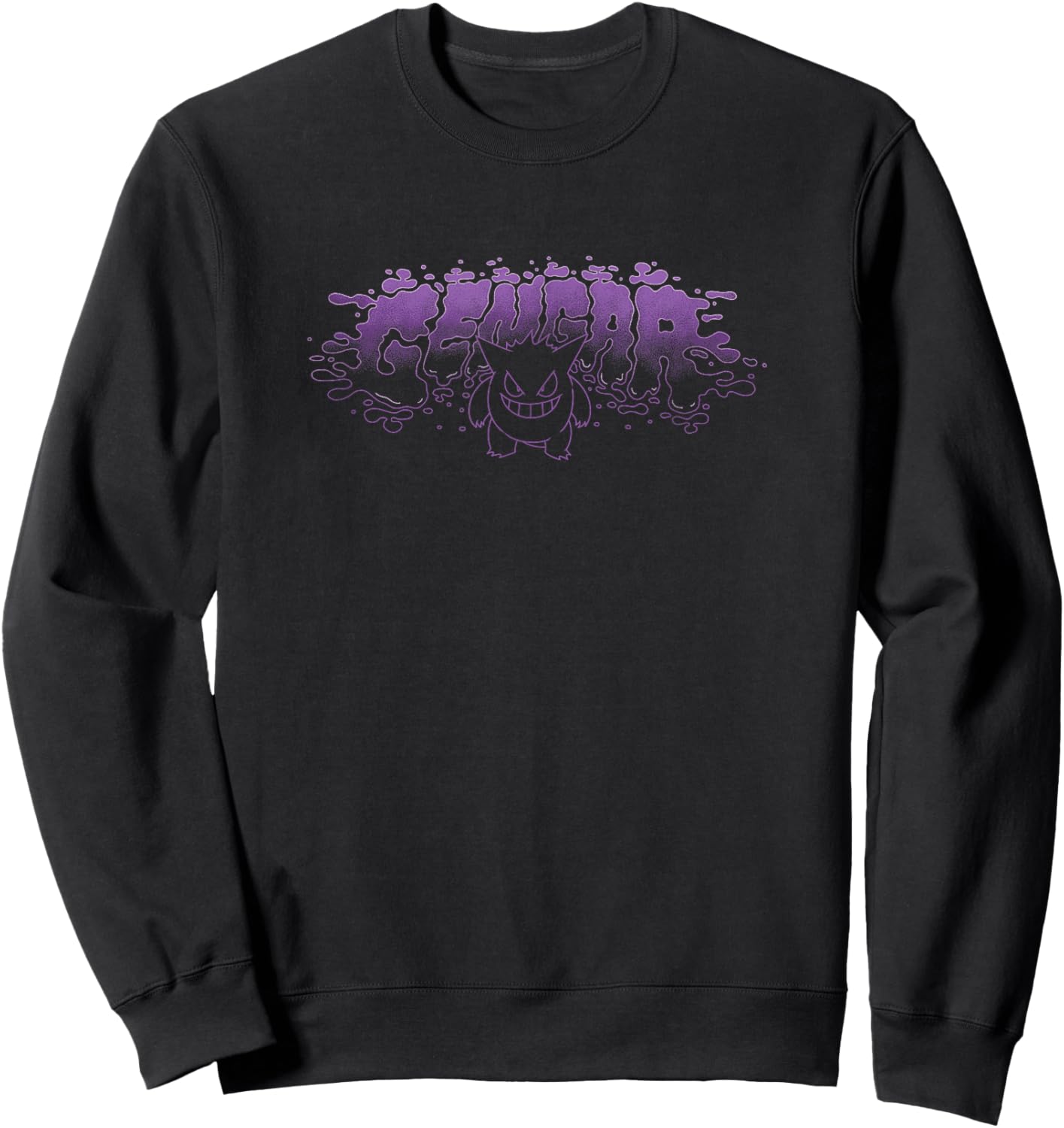 Pokémon - Gengar Sweatshirt - Sweatshirt | Black